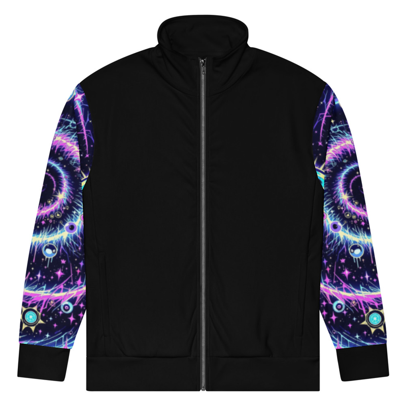 Galaxy Pattern Track Jacket