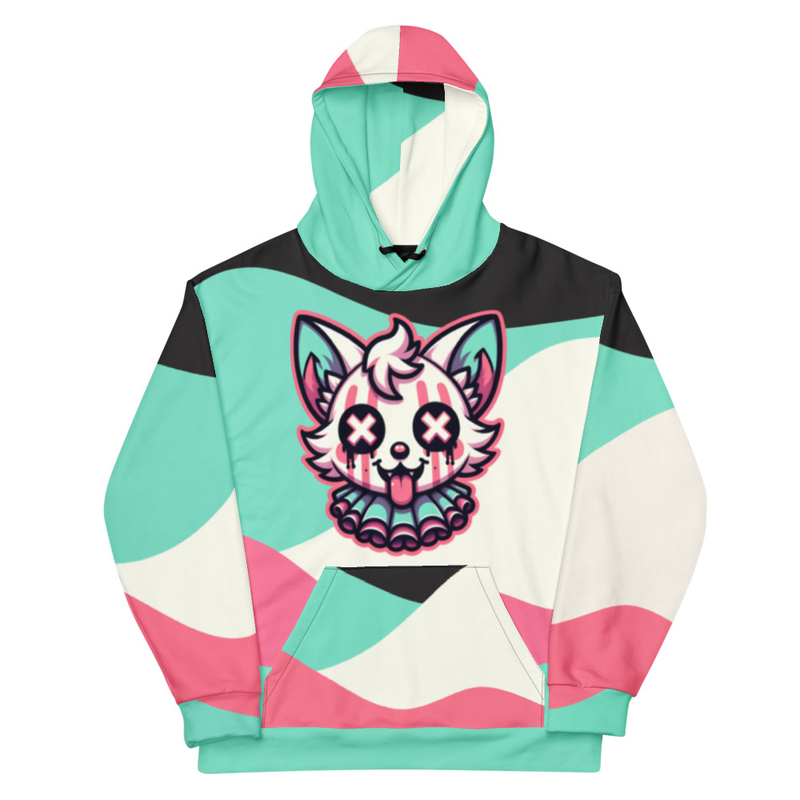 Kawaii Fox Graphic Hoodie