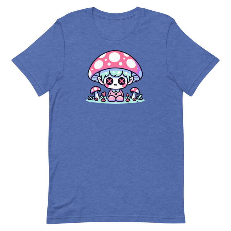 Weirdcore Pastel Goth Grunge Gore Creepy Cute Mushroom Gothic Boy T-Shirt
