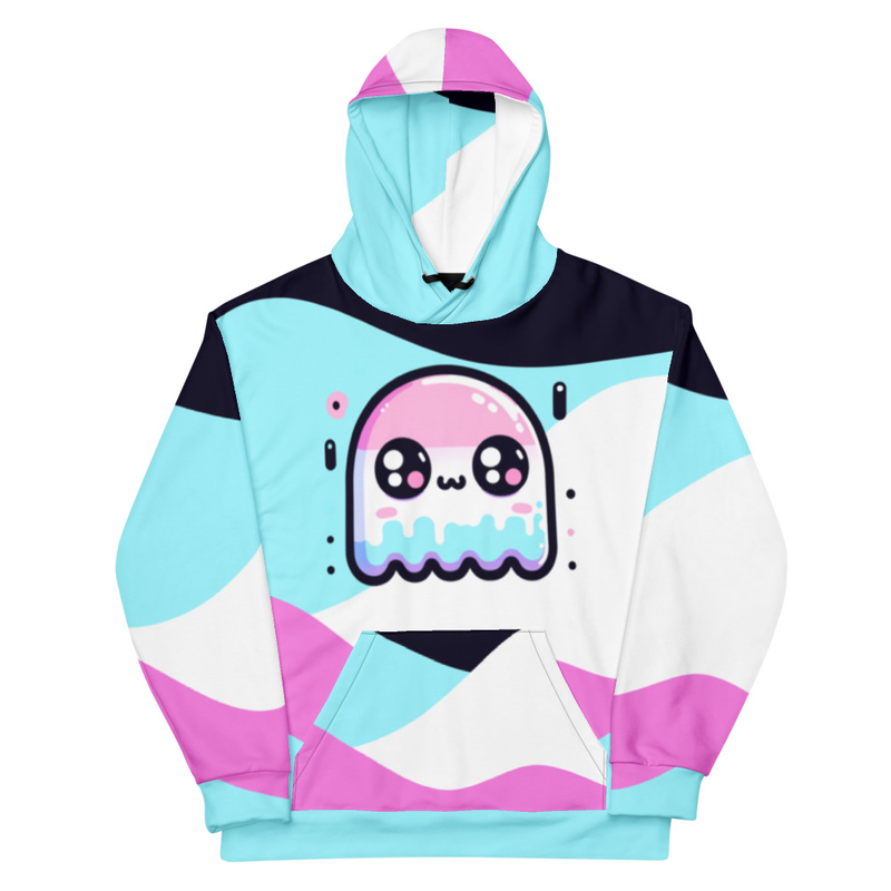 Kawaii Digi Ghost Hoodie