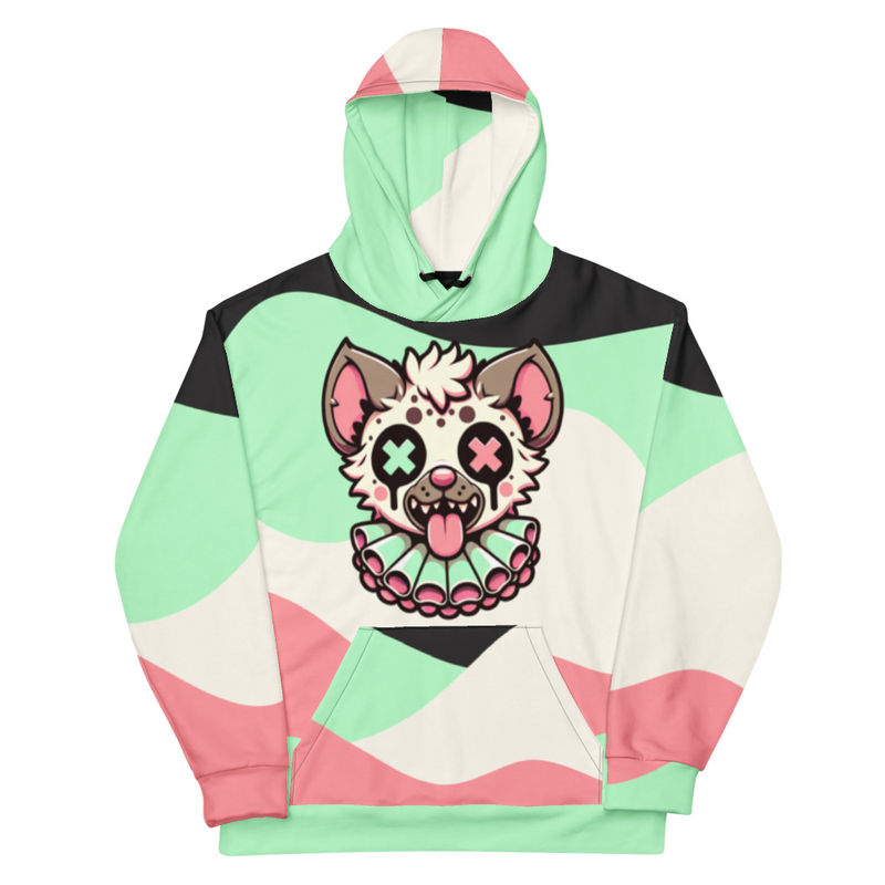 Colorful Kawaii Hyena Hoodie