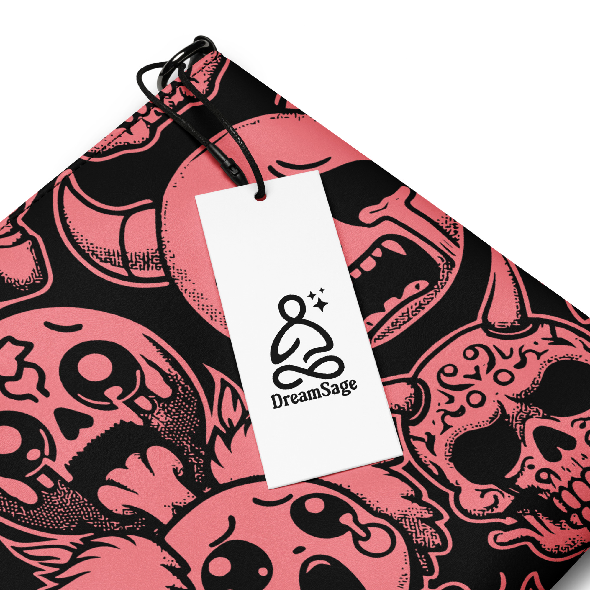 Gothic Cartoon Clutch Bag