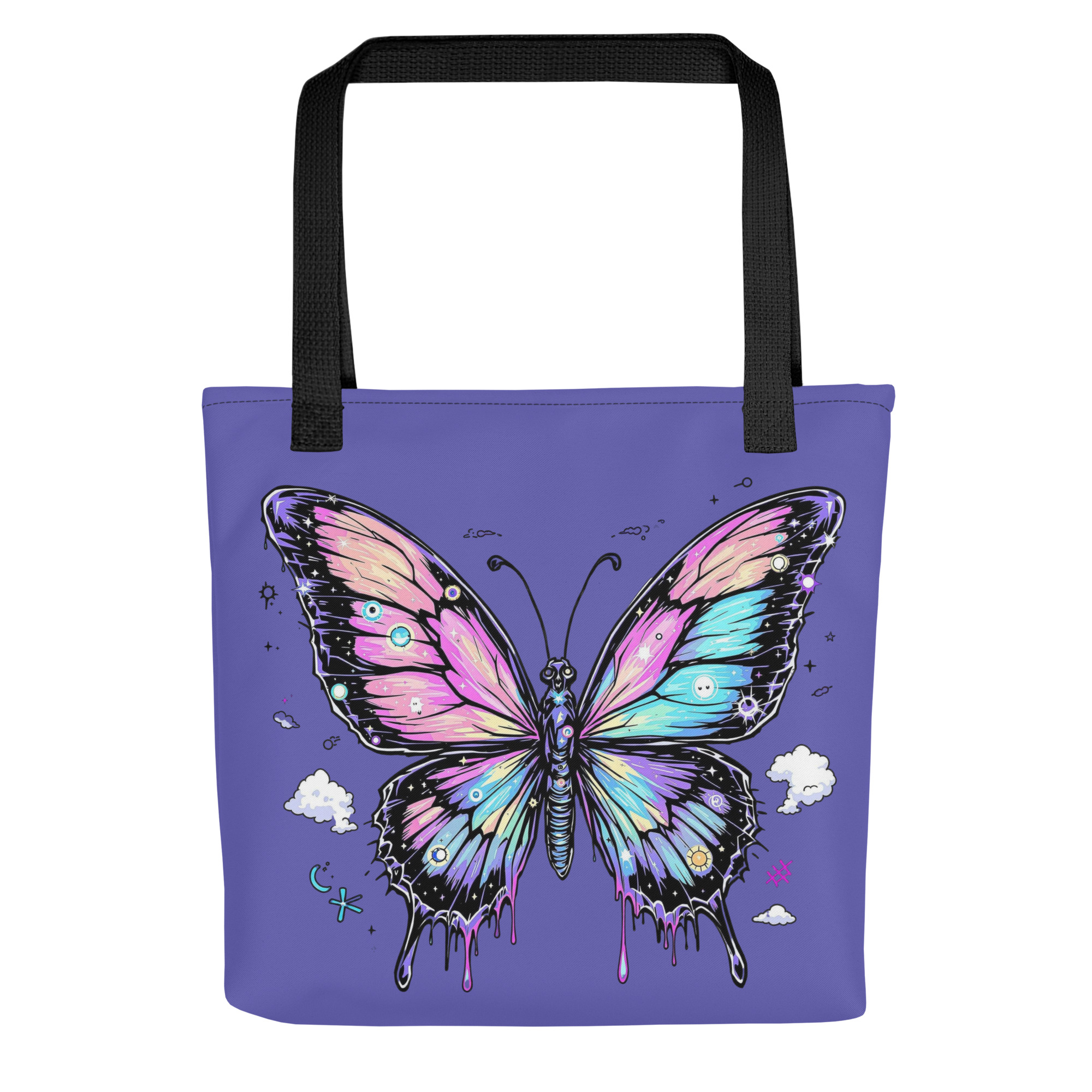 Colorful Butterfly Tote Bag