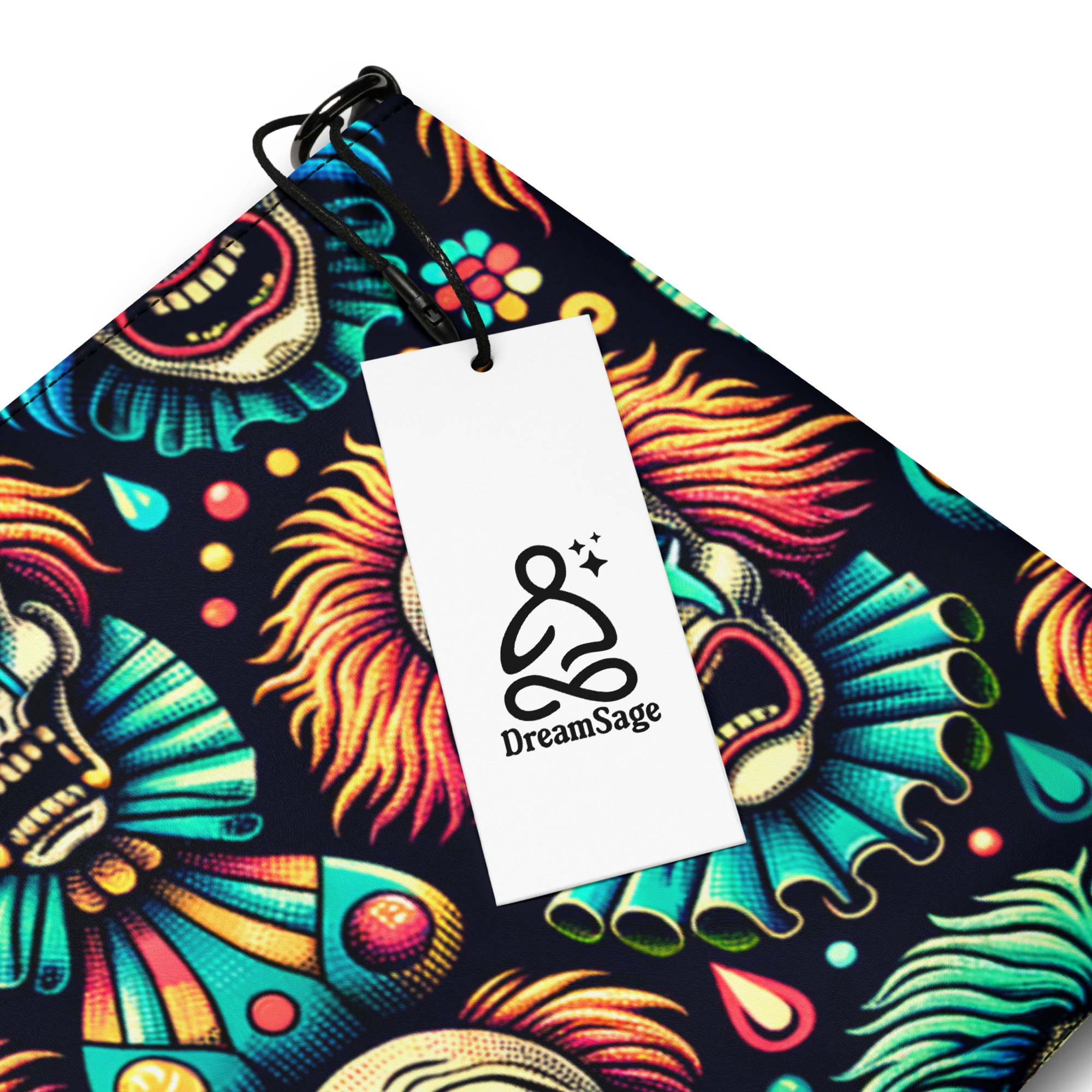 Clown Faces Wristlet Bag