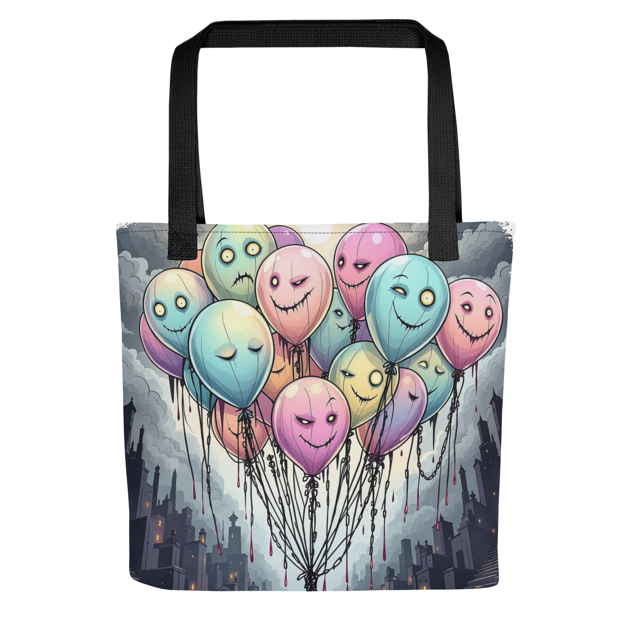 Colorful Balloon Art Tote Bag