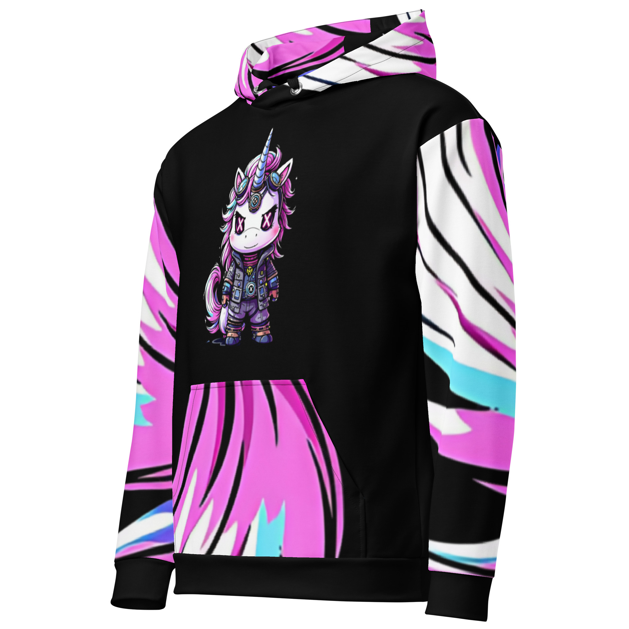 Unicorn Graffiti Hoodie
