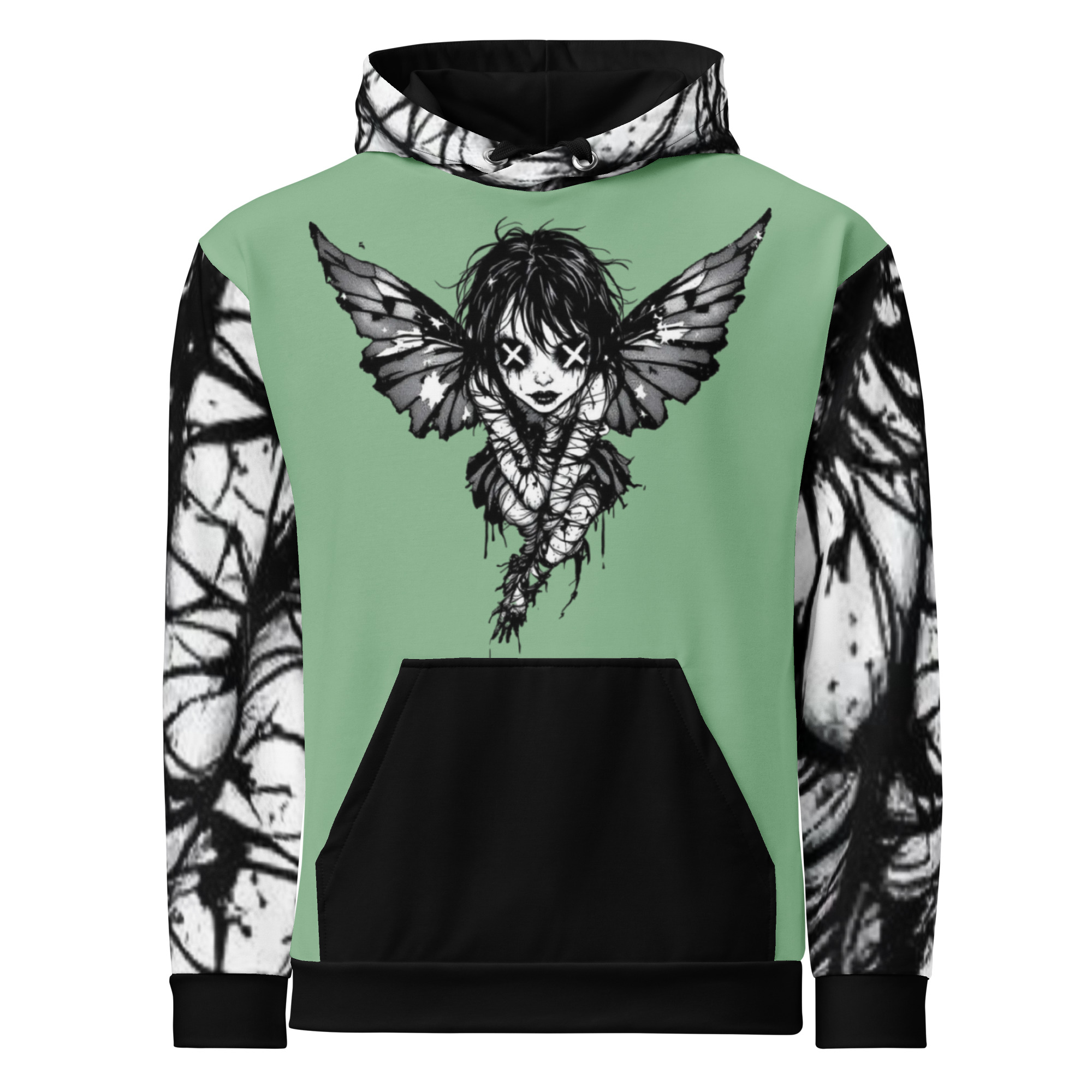 Graphic Art Hooded Sweatshirt