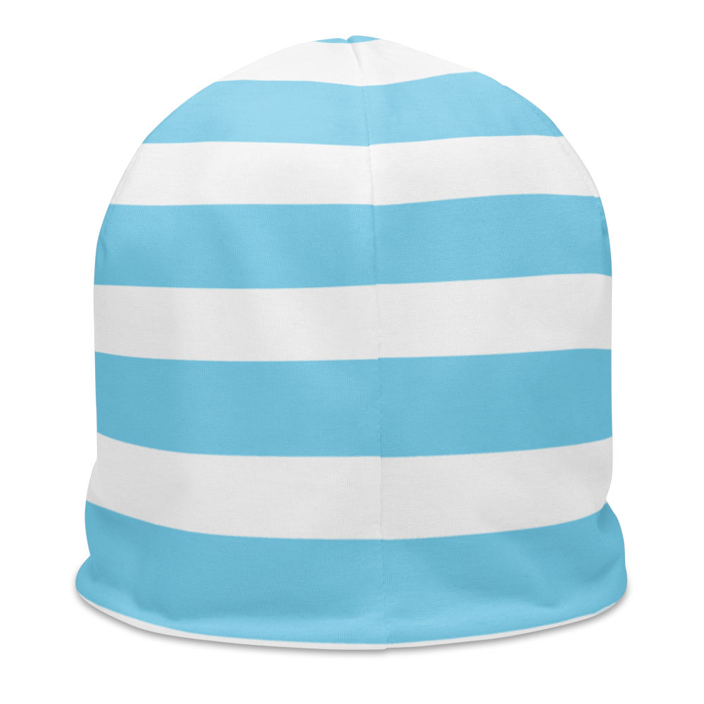 Save The Worms Striped Beanie