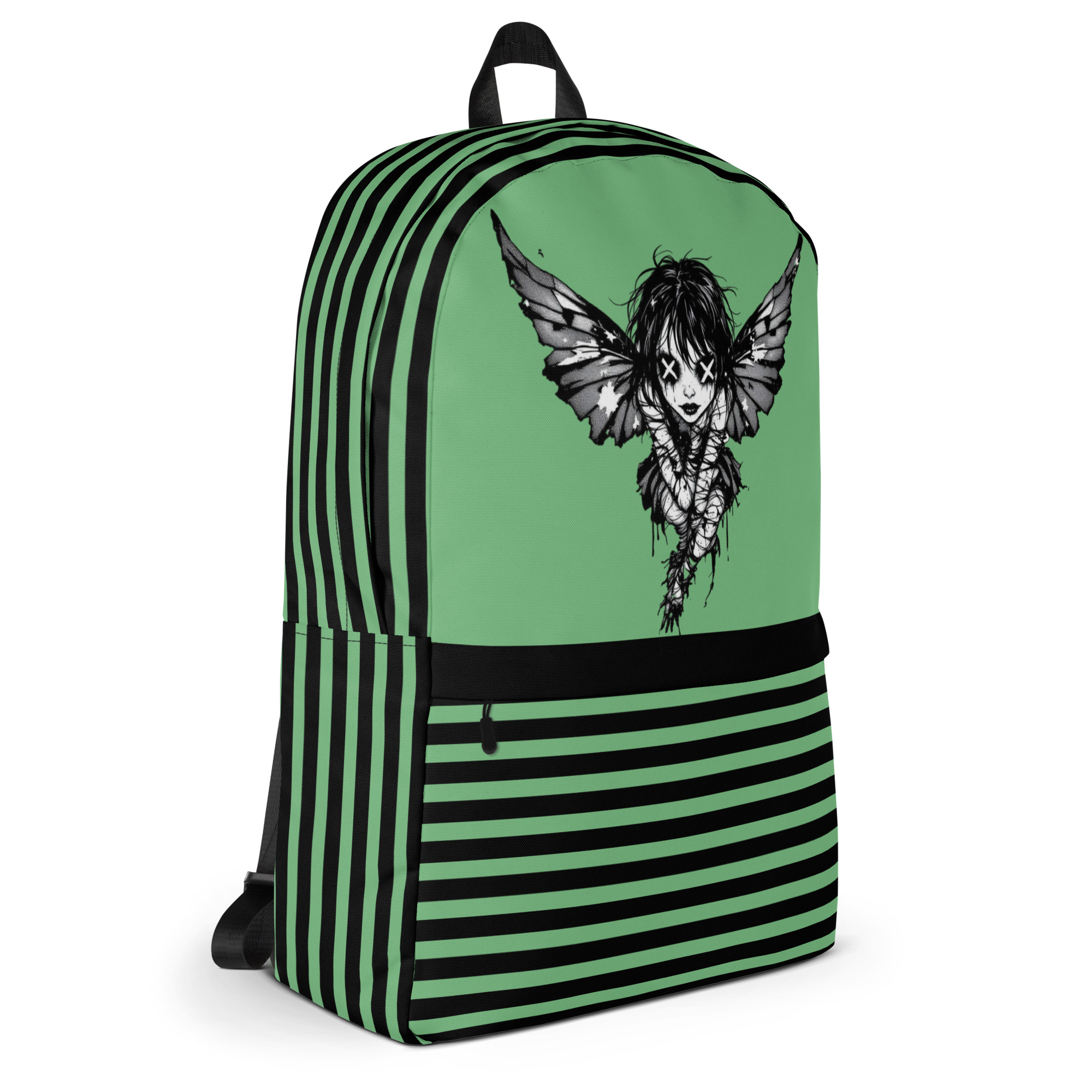 Green Butterfly Wing Backpack