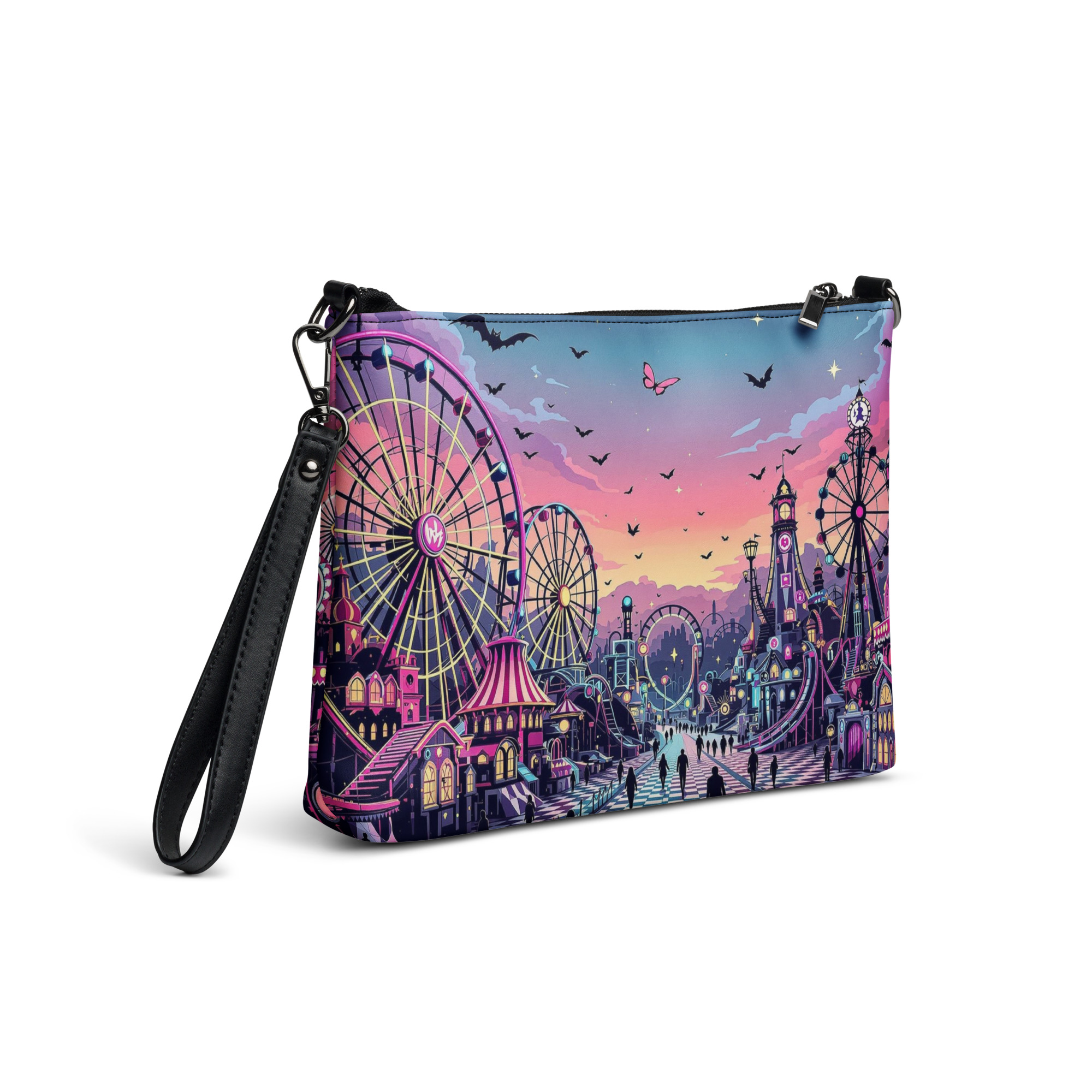 Carnival Night Wristlet Bag
