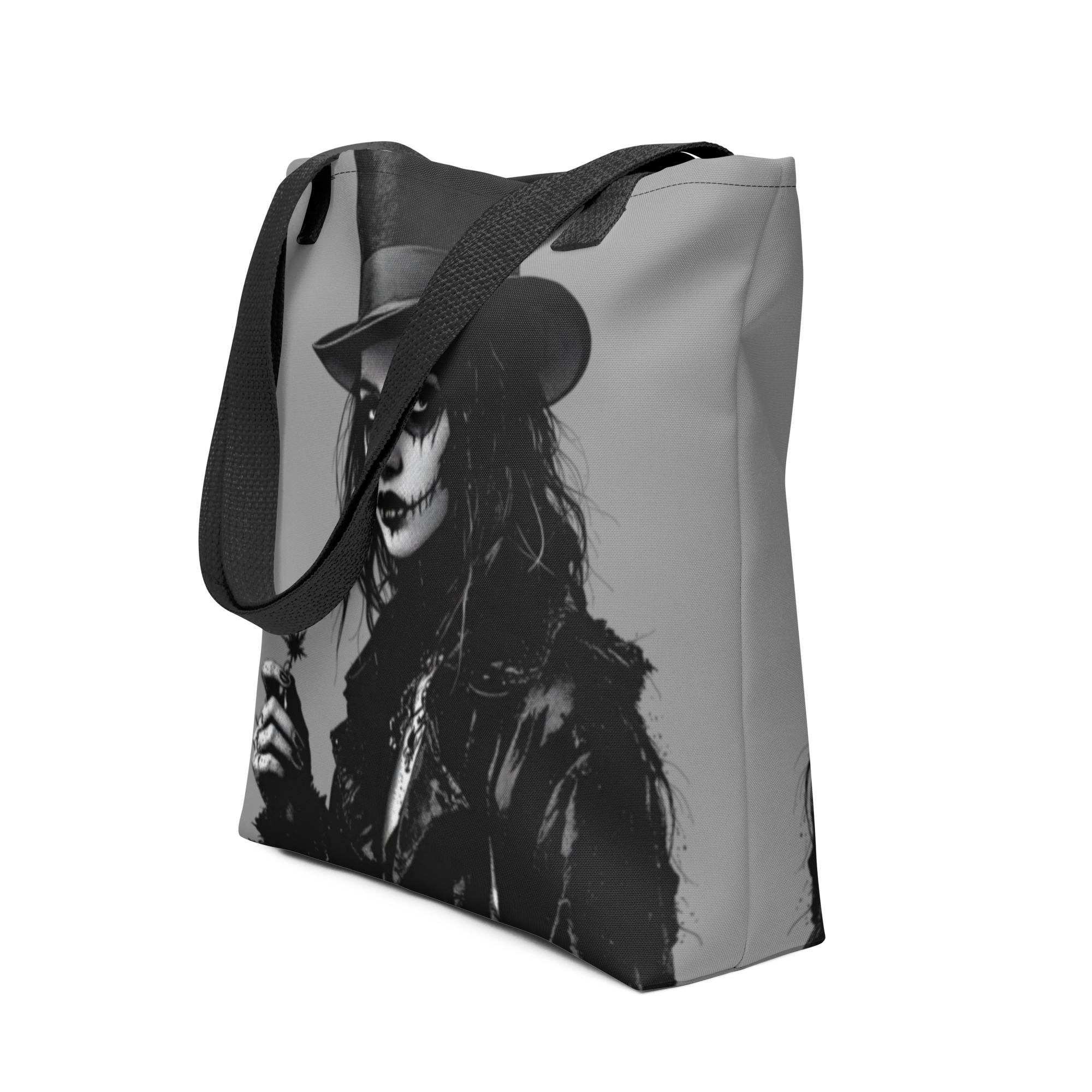 Gothic Girl Art Tote Bag