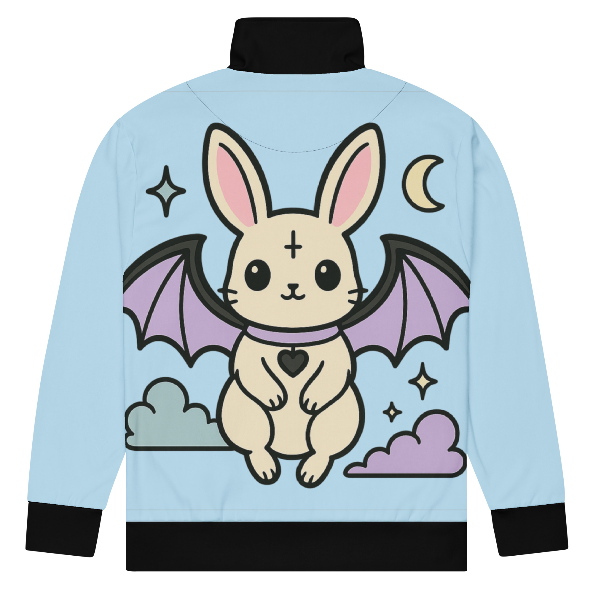 Bat Bunny Light Blue Track Jacket