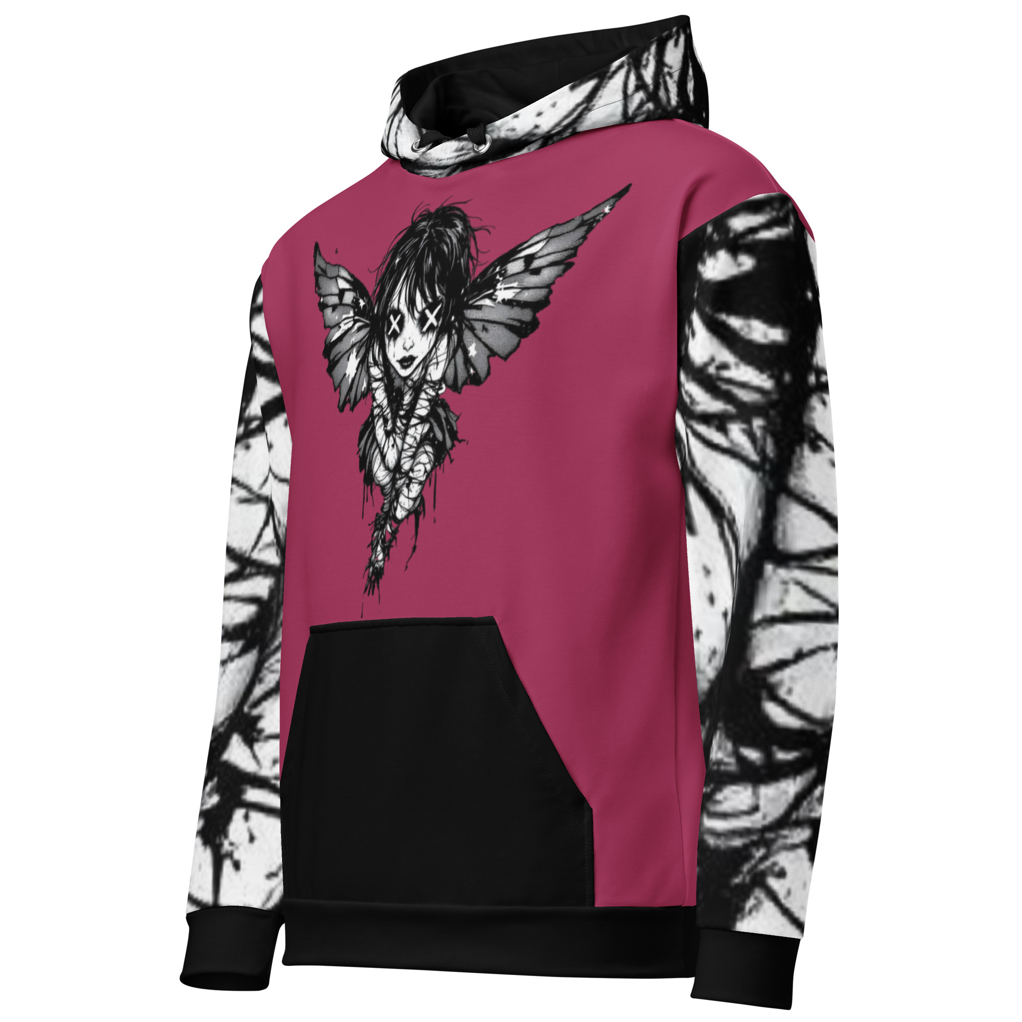 Gothic Winged Moth Hoodie