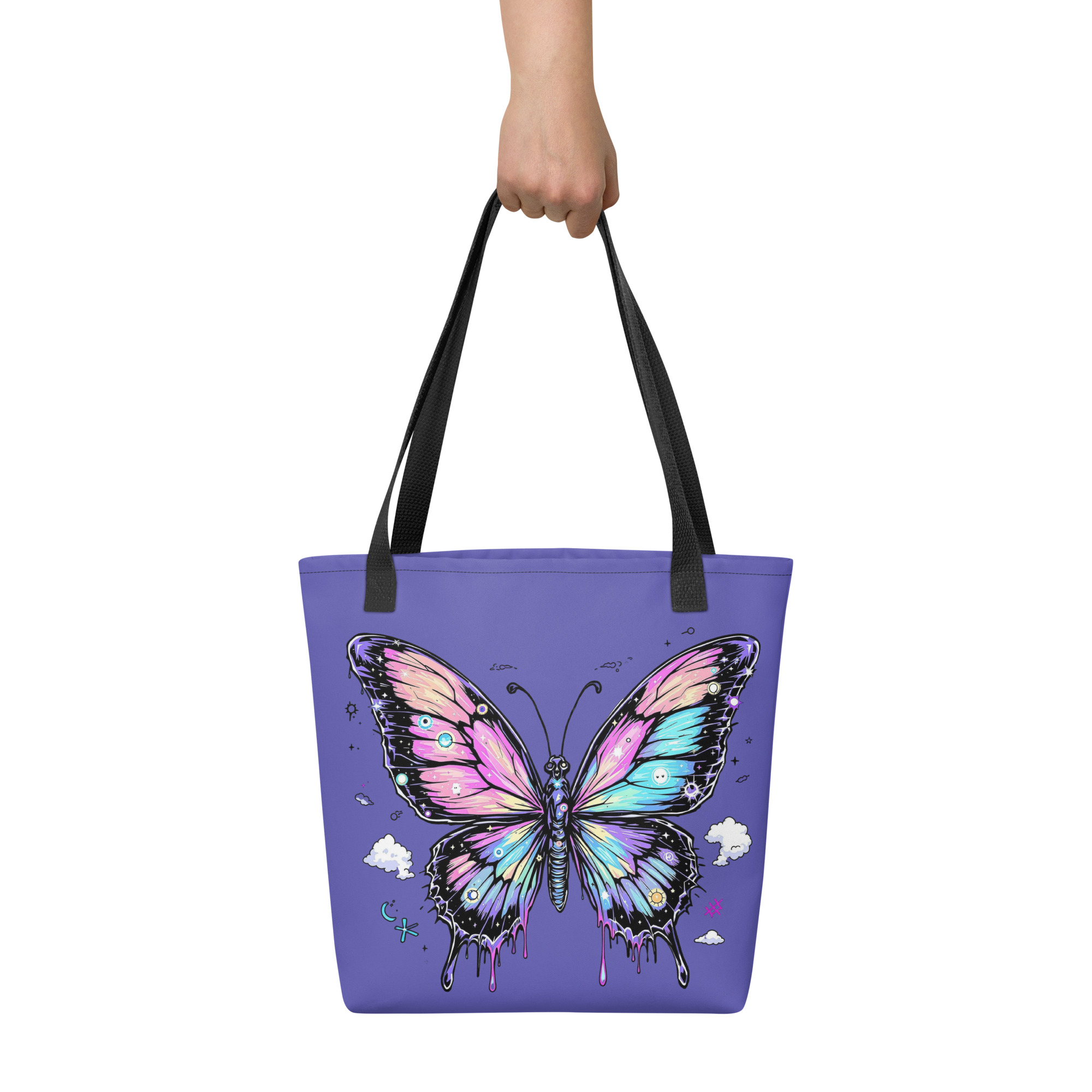 Colorful Butterfly Tote Bag