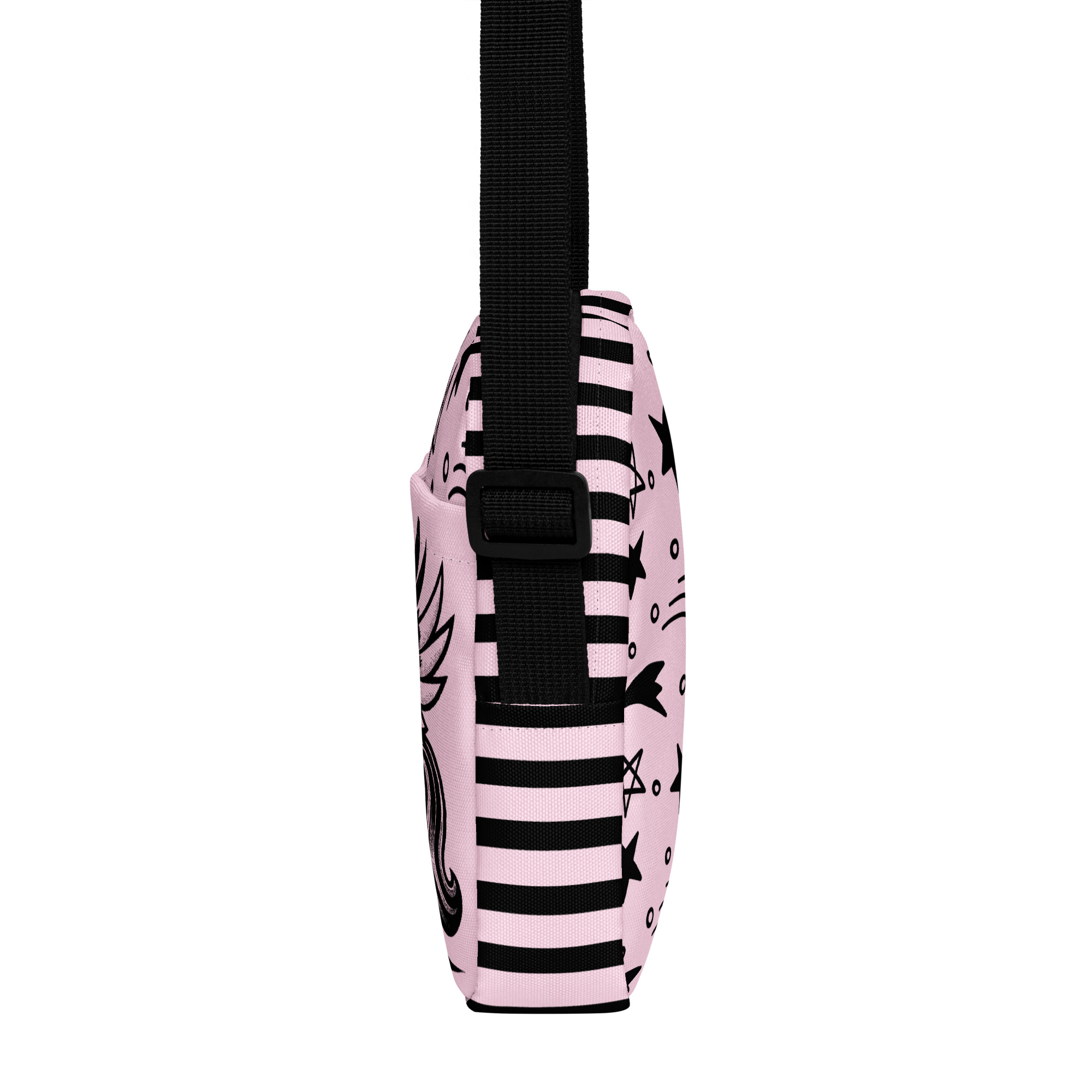 Pink Punk Pony Crossbody Bag
