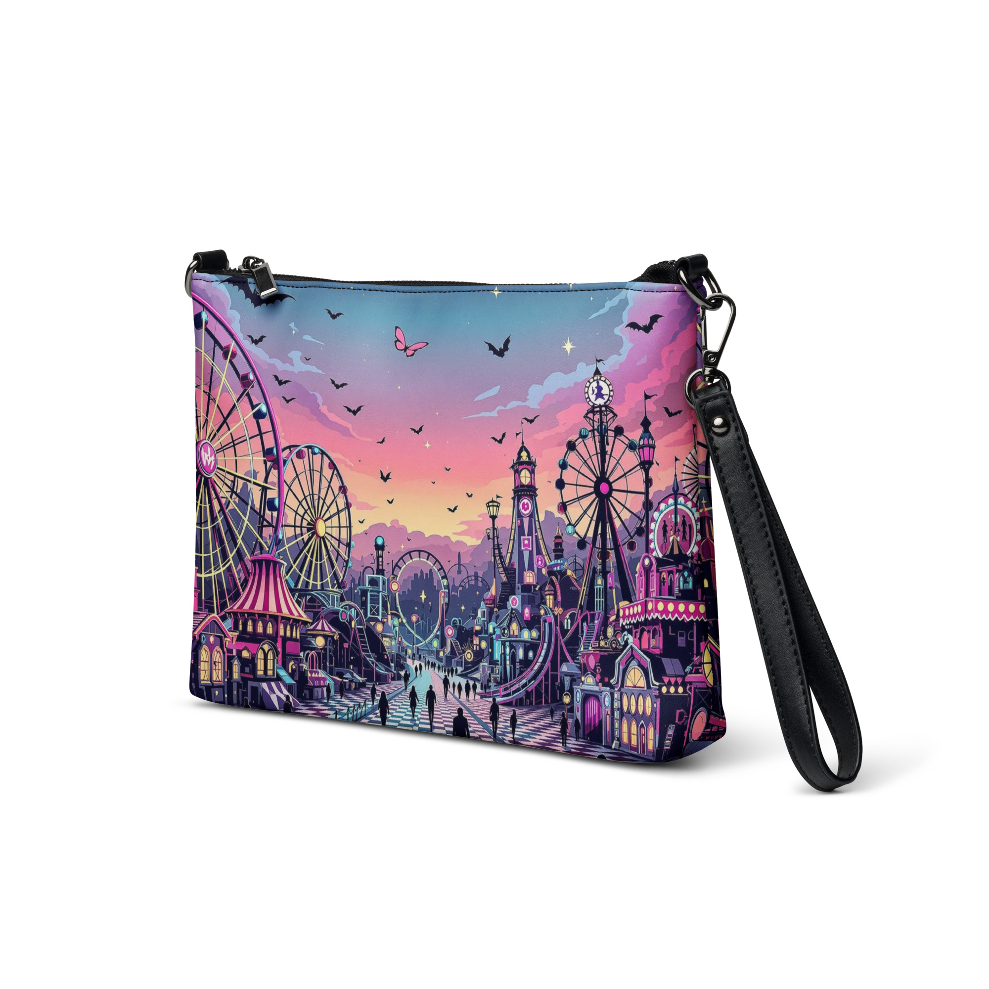 Carnival Night Wristlet Bag