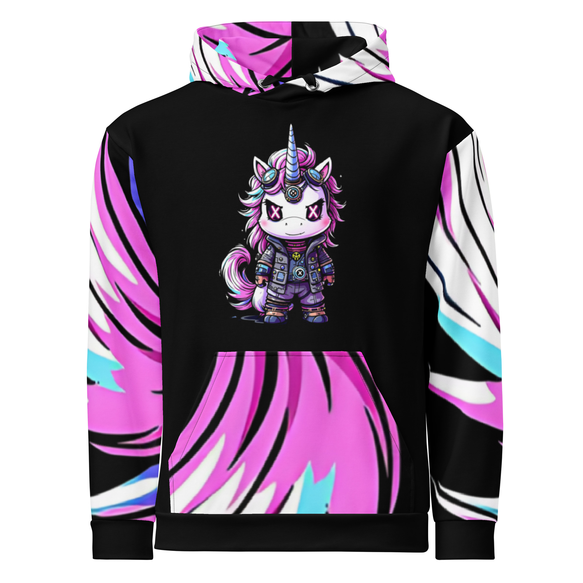 Unicorn Graffiti Hoodie