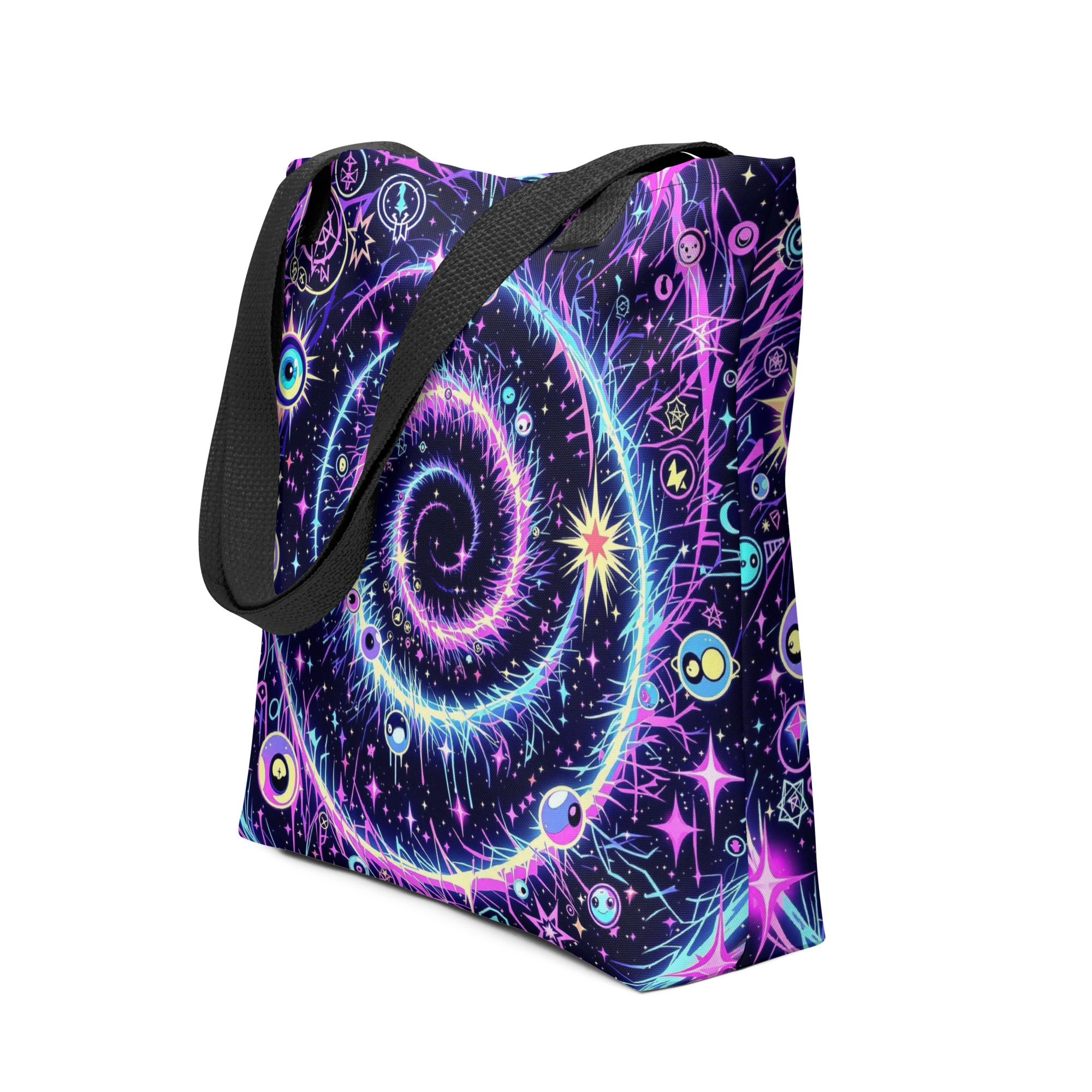 Cosmic Spiral Tote Bag