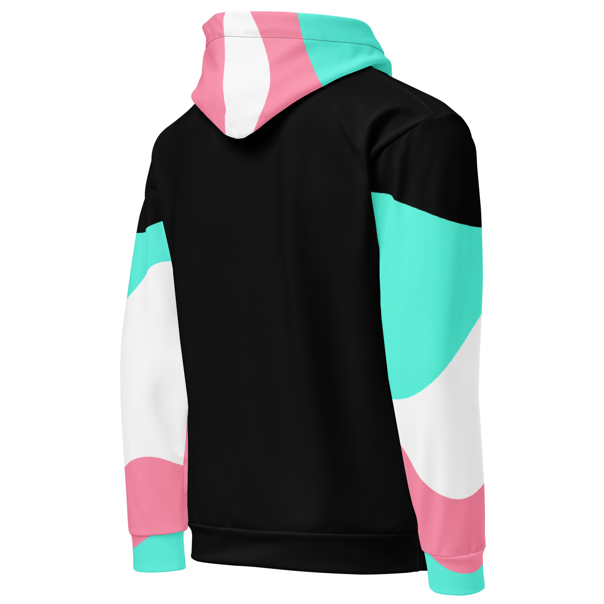 Colorful Kawaii Clown Print Hoodie