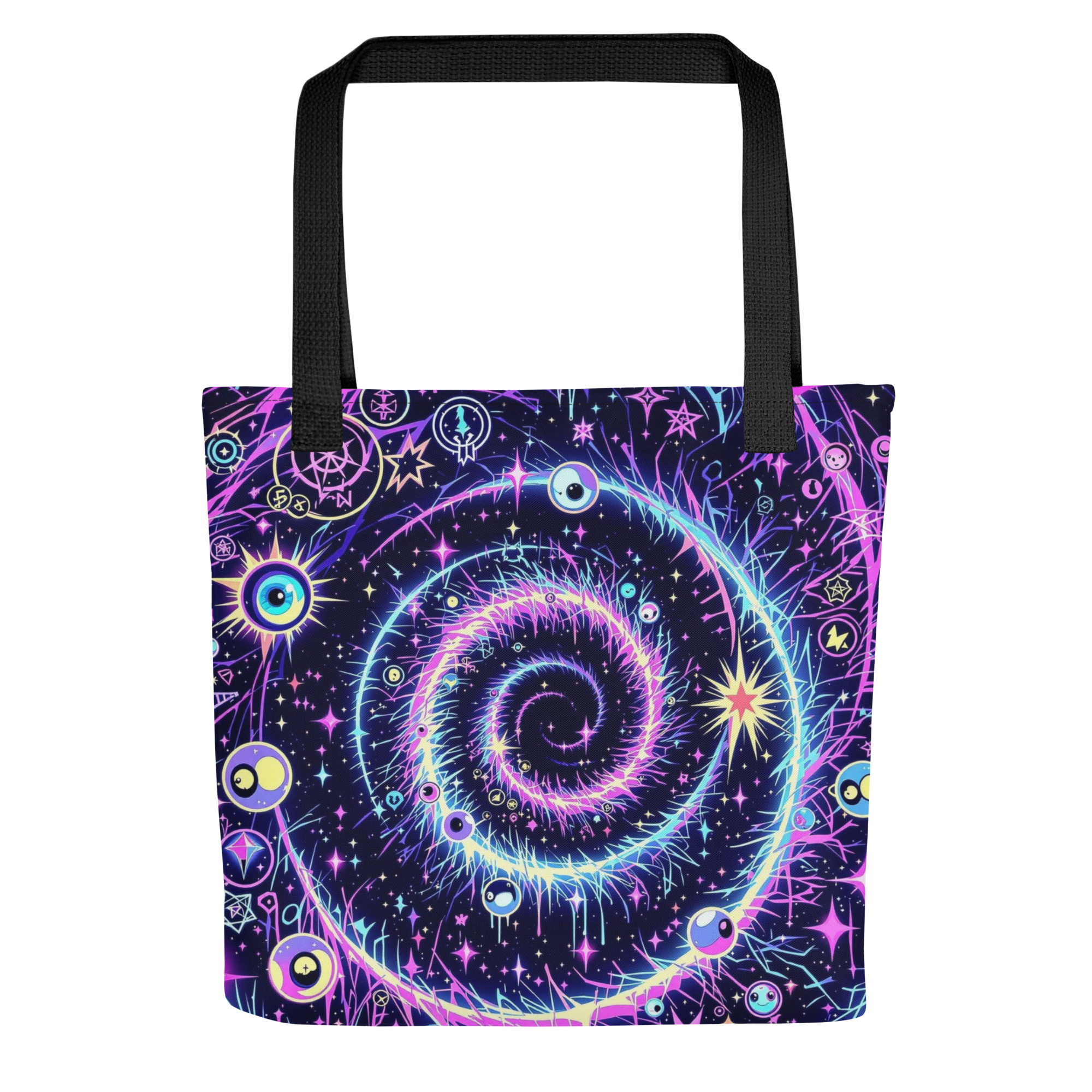 Cosmic Spiral Tote Bag