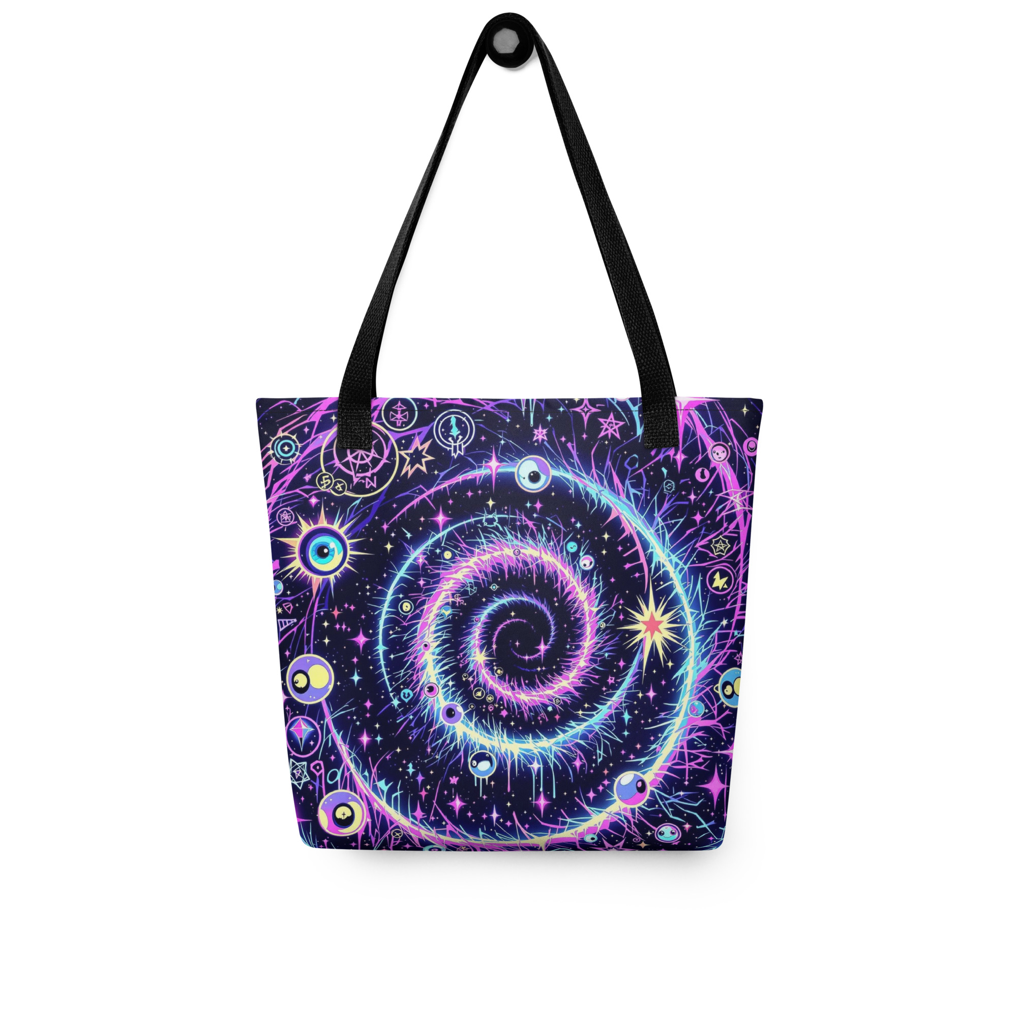 Cosmic Spiral Tote Bag