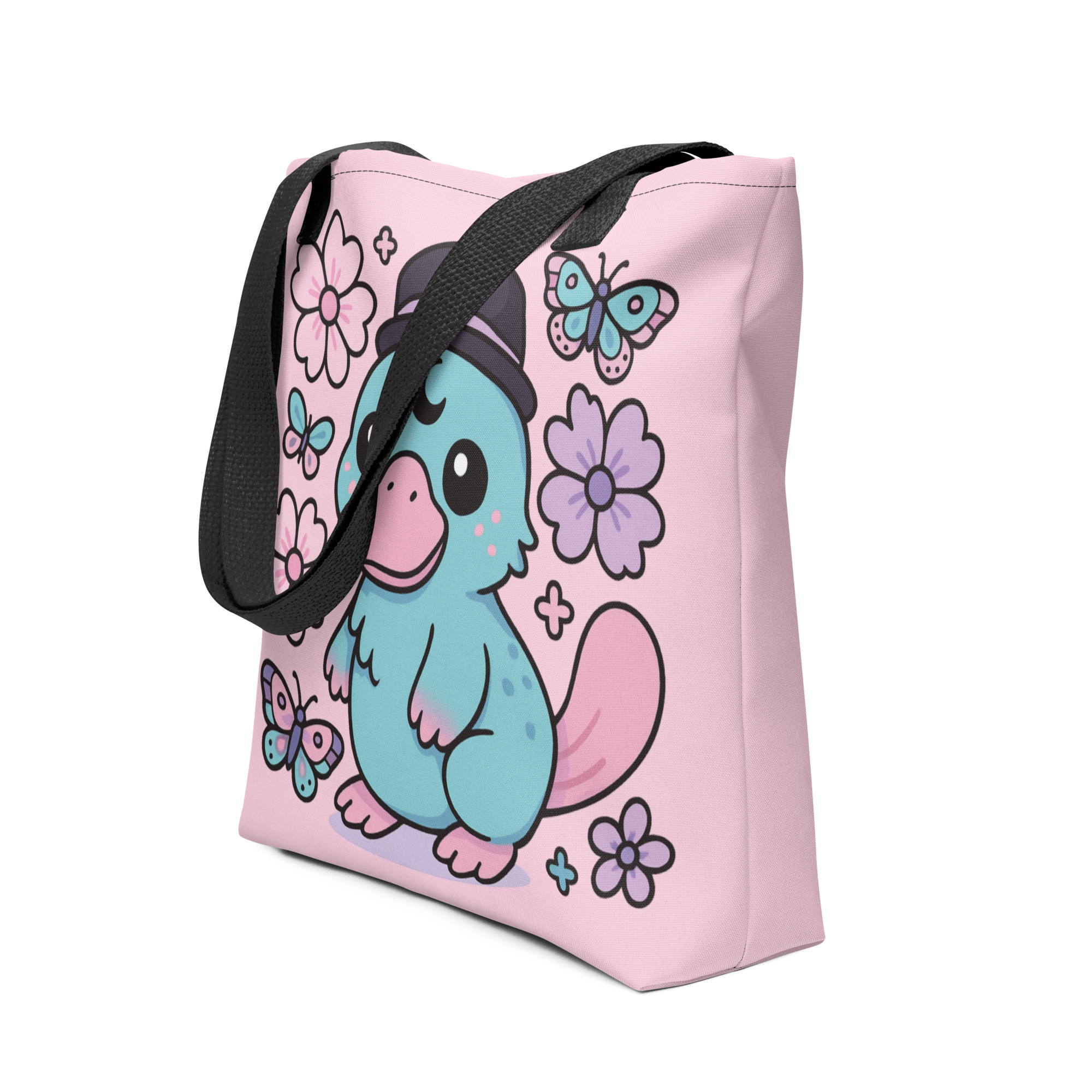 Cute Platypus Tote Bag