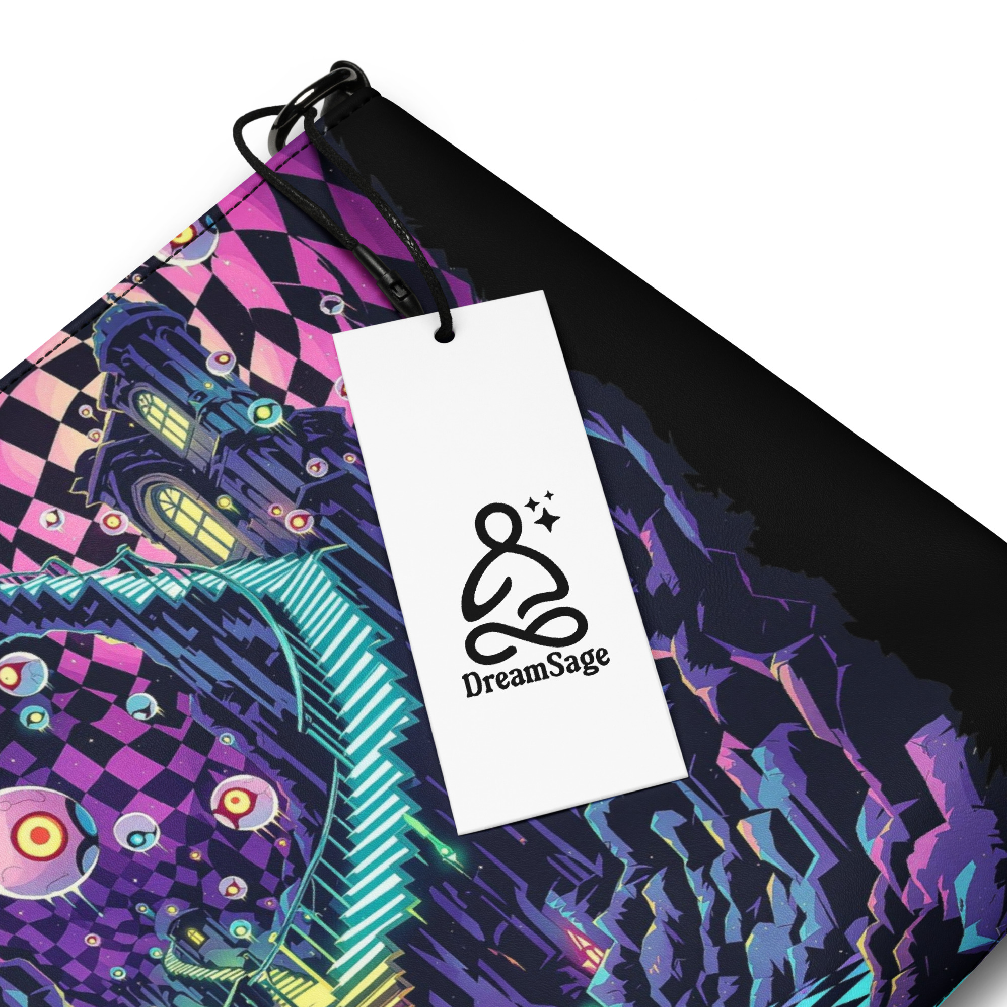 Surreal Staircase Wristlet Bag