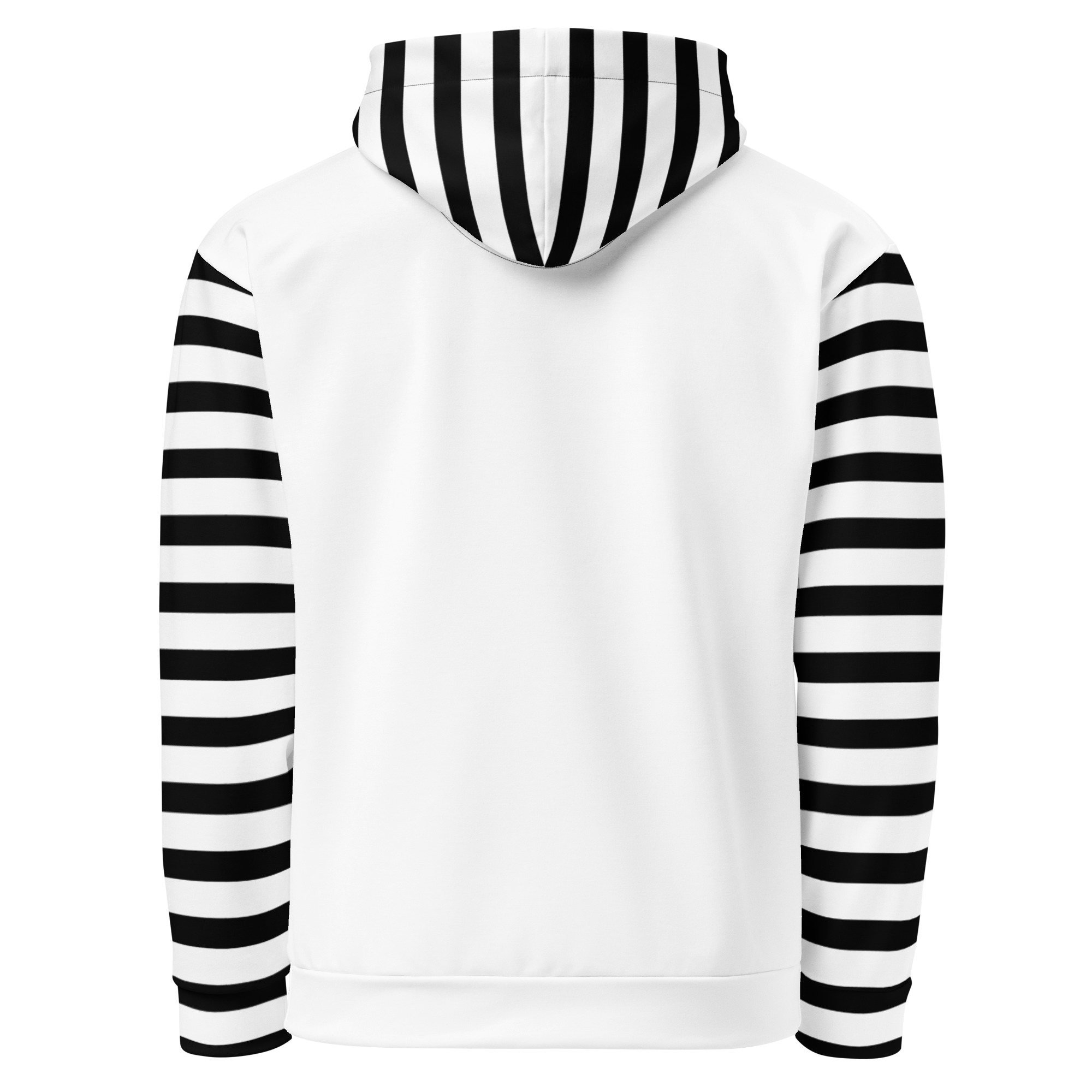 Striped Graphic Hoodie