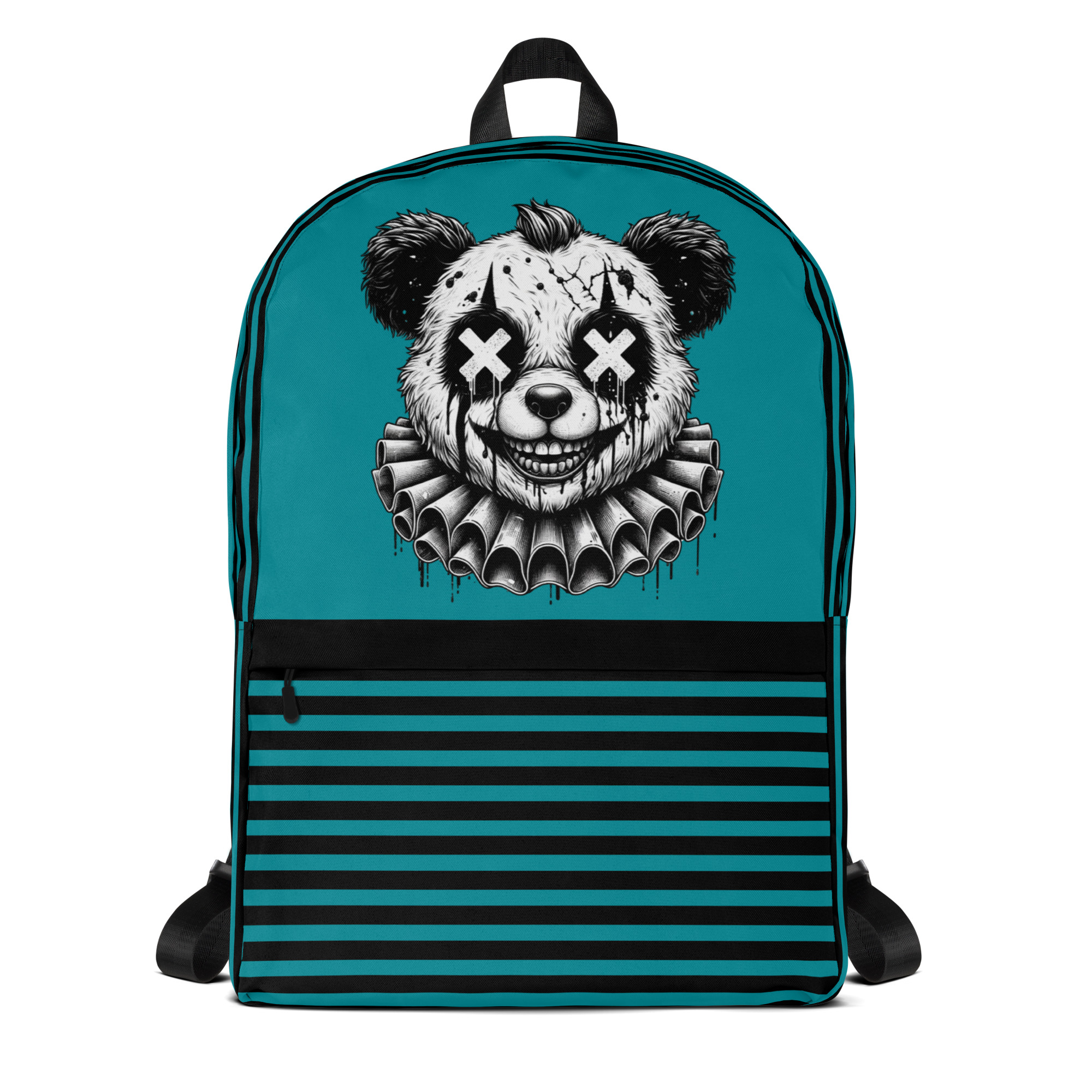 Panda Clown Print Backpack