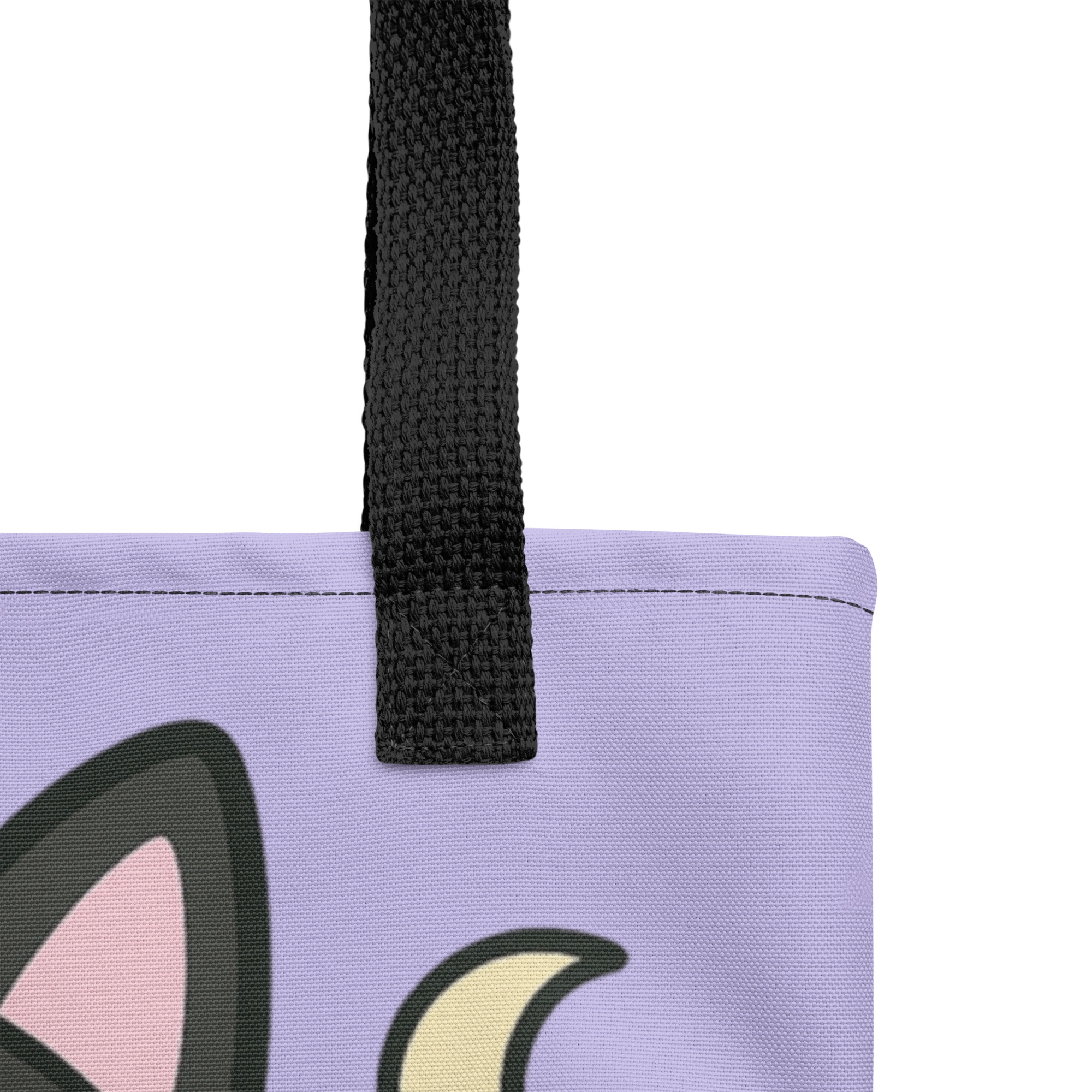 Kawaii Black Cat Tote Bag