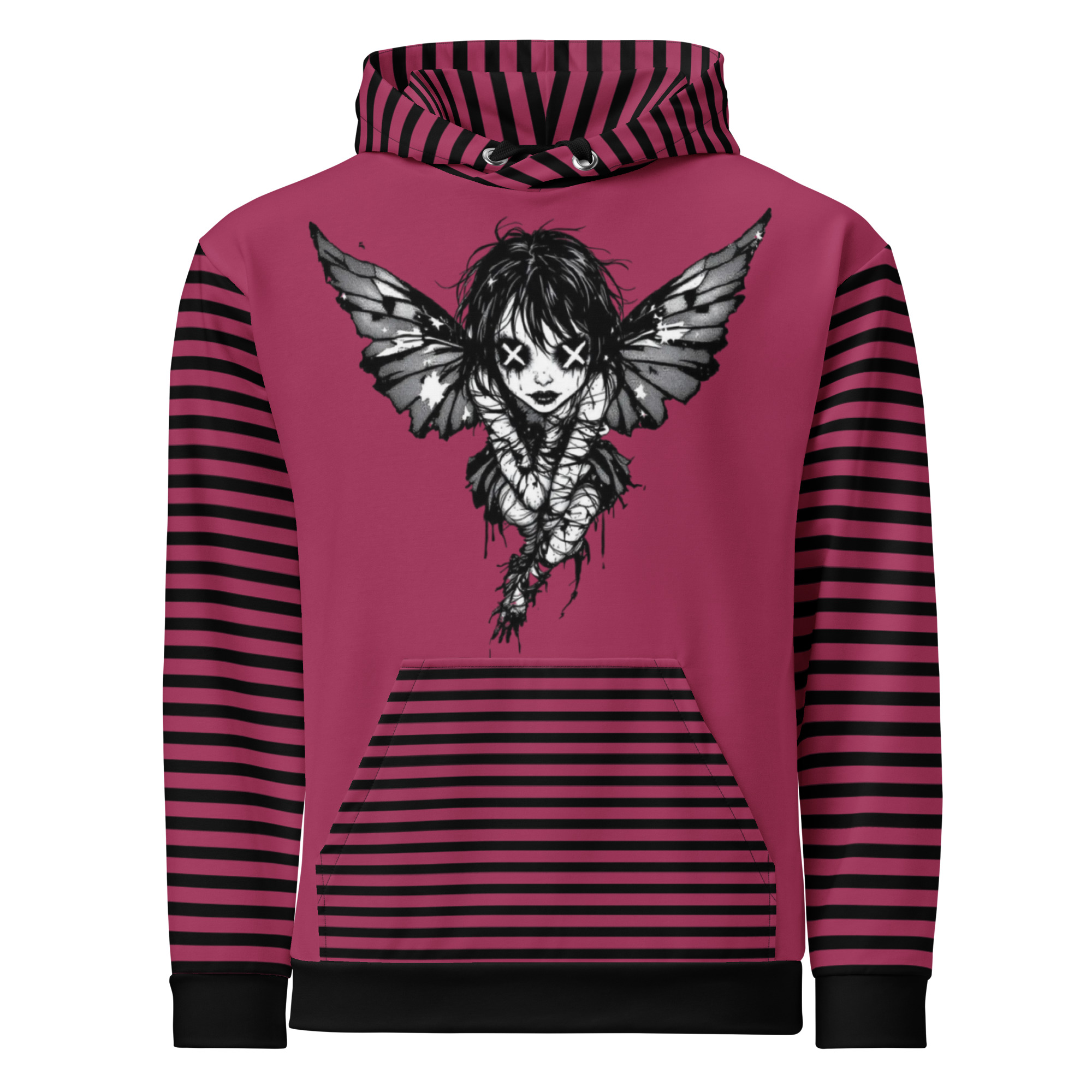 Winged Fairy Graphic Hoodie