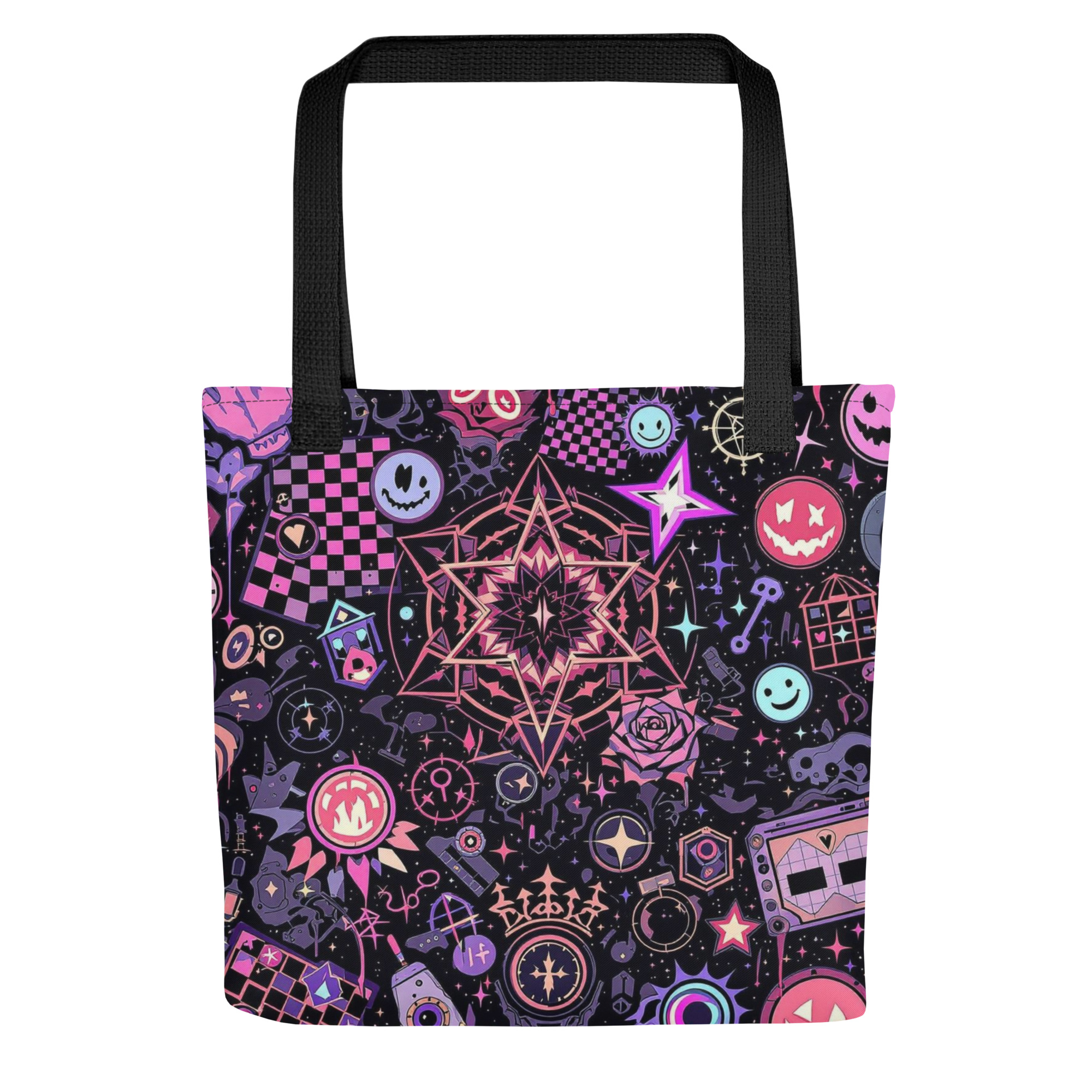 Gothic Pop Art Tote Bag