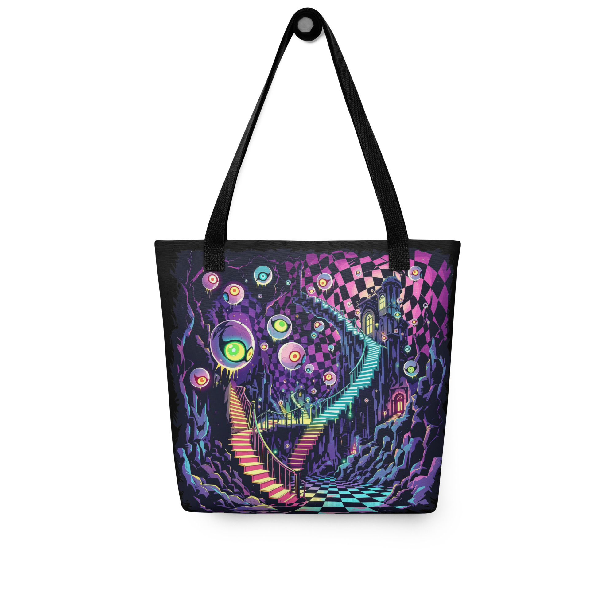 Psychedelic Art Tote Bag