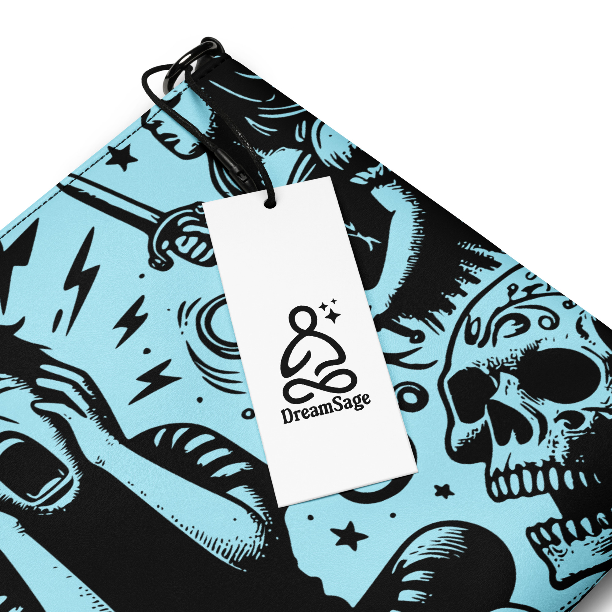 Screaming Art Clutch Bag