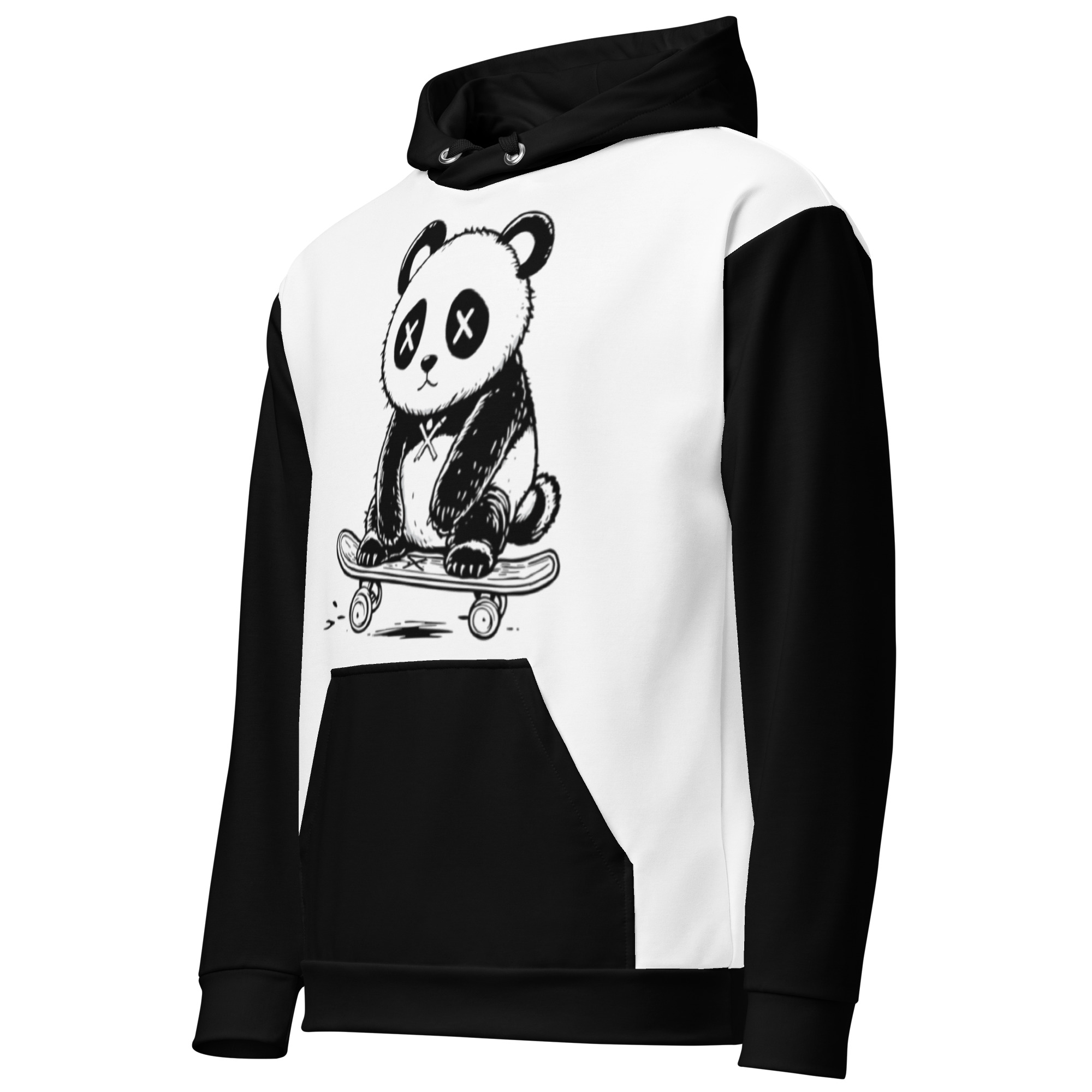 Panda Skateboard Hoodie