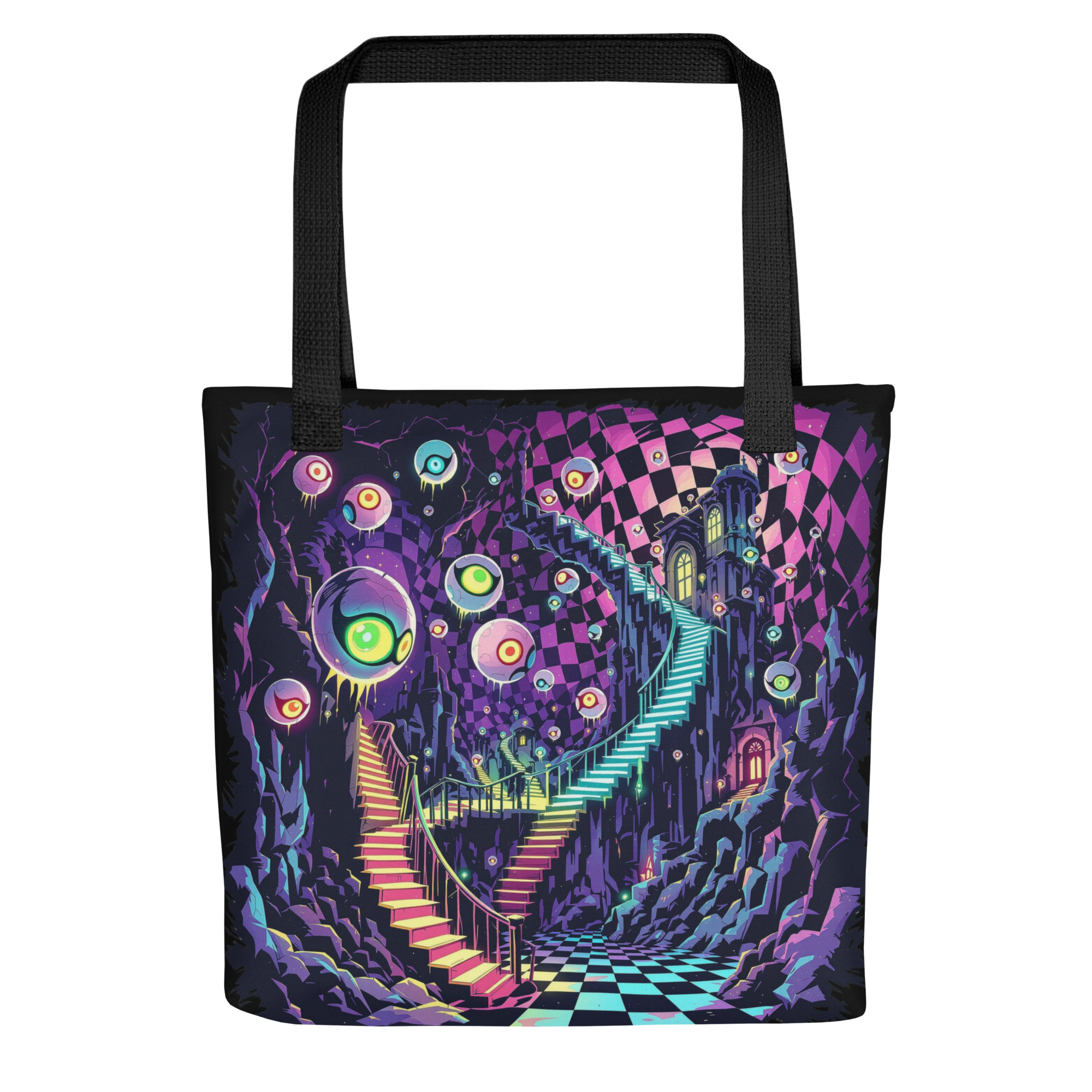 Psychedelic Art Tote Bag