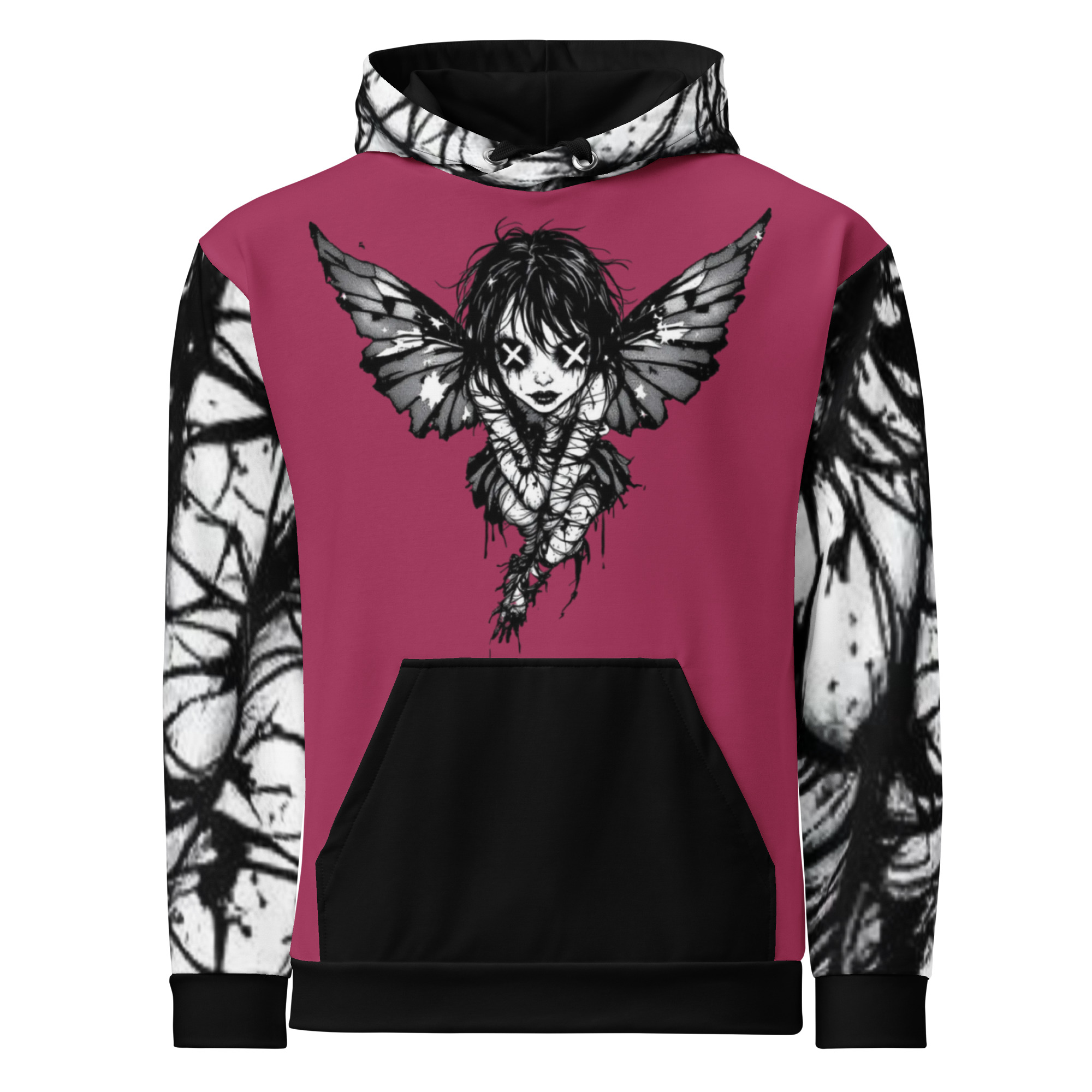 Gothic Winged Moth Hoodie