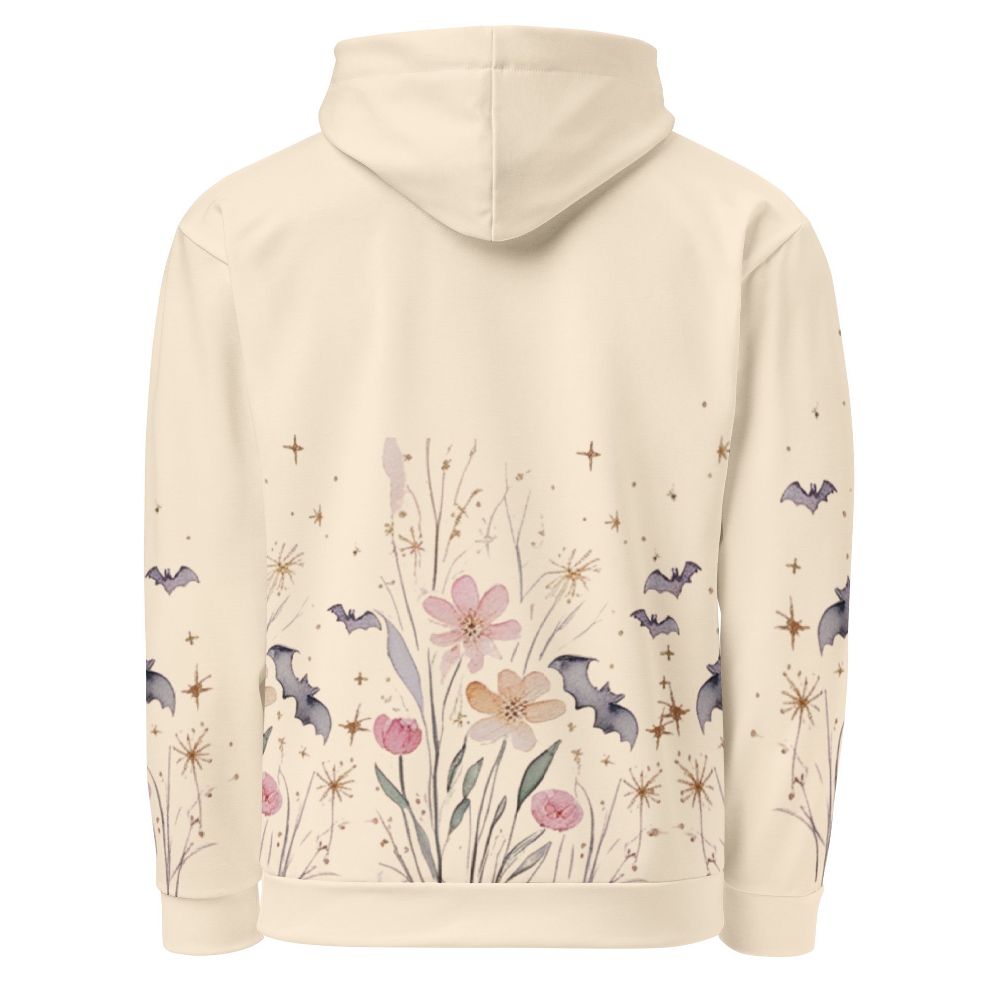 Cursed Bat Beige Hoodie