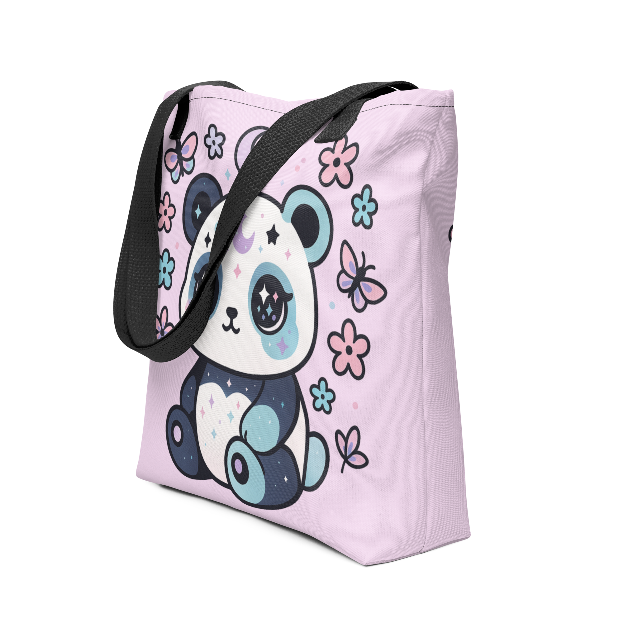 Kawaii Panda Tote Bag