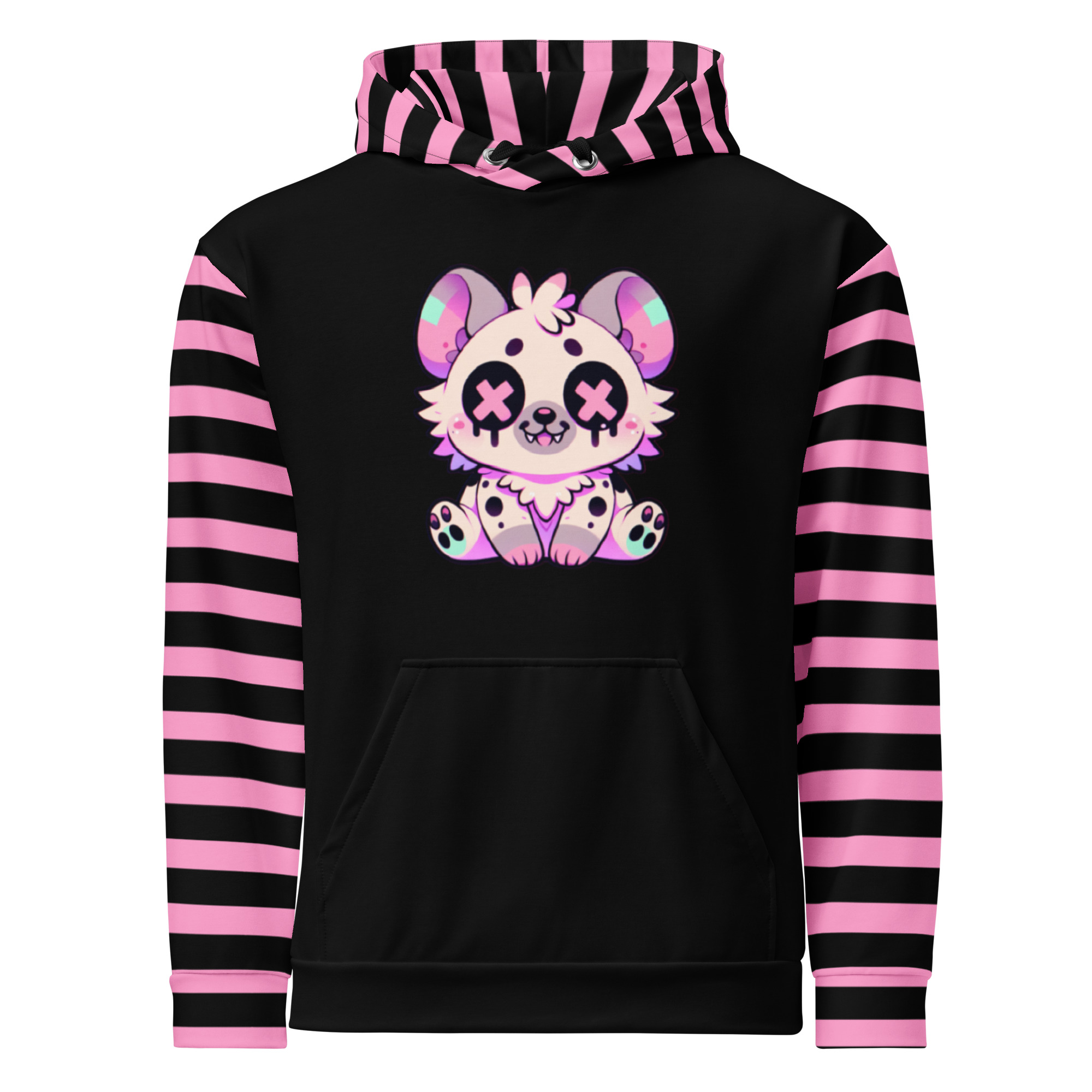 Cute Kawaii Hyena Graphic Hoodie