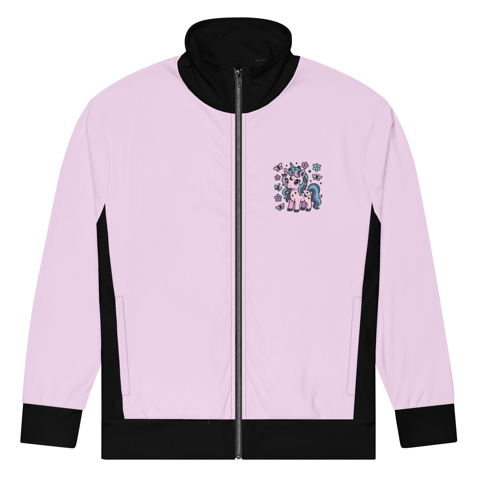 Pastel Goth Unicorn Track Jacket