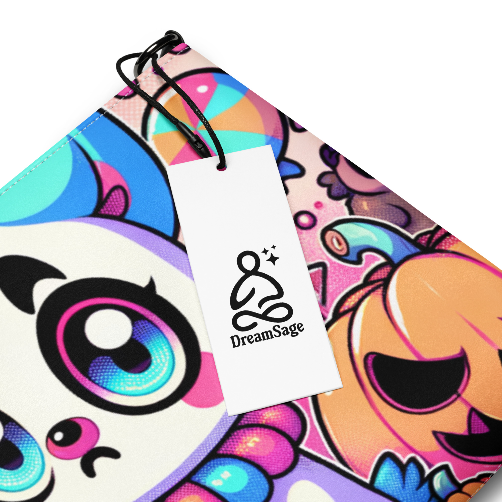 Halloween Cartoon Character Wristlet Clutch