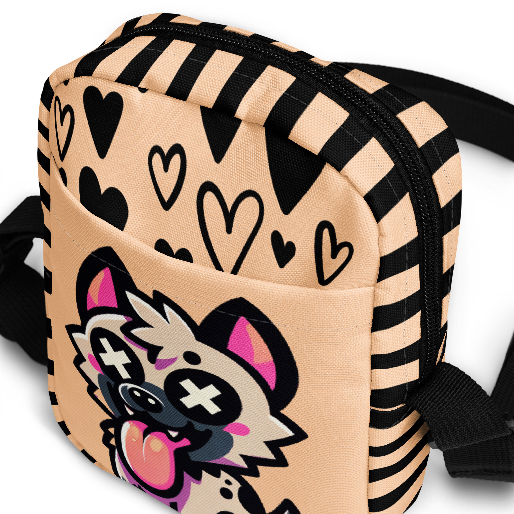 Cute Cartoon Dog Shoulder Bag