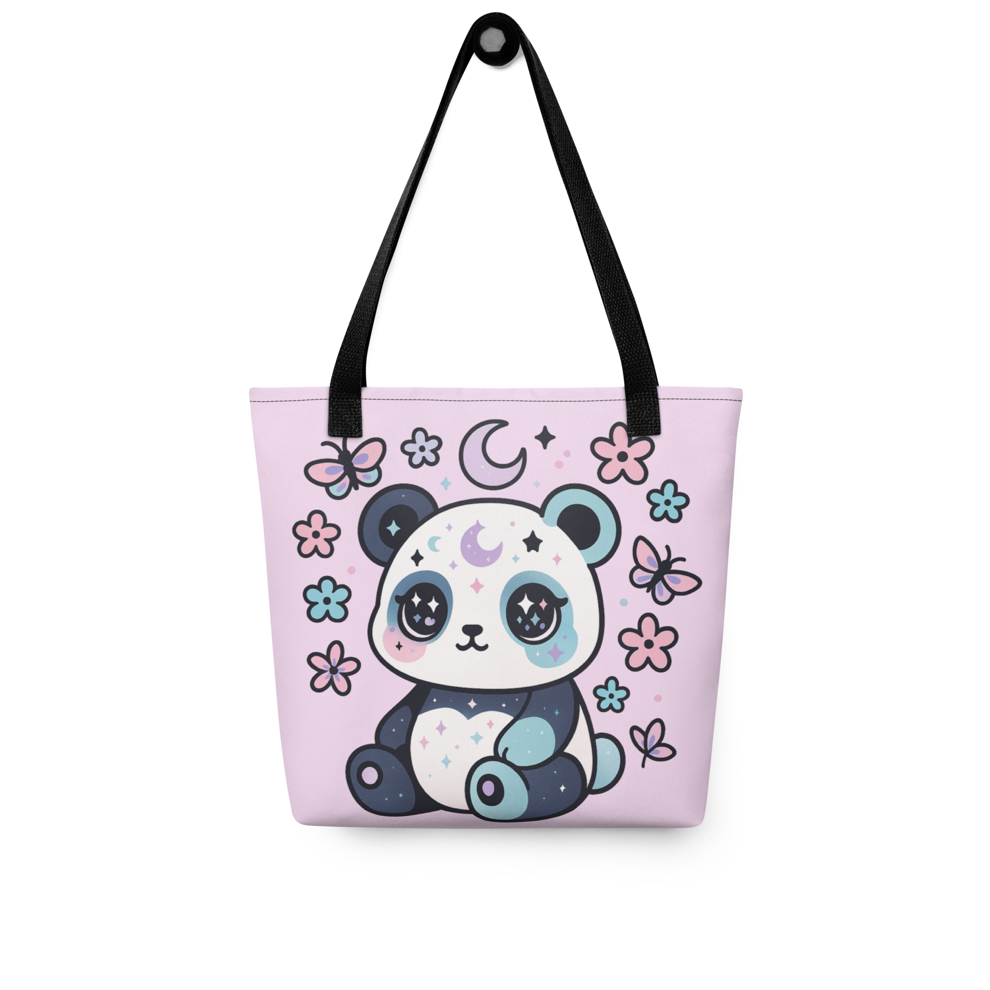 Kawaii Panda Tote Bag