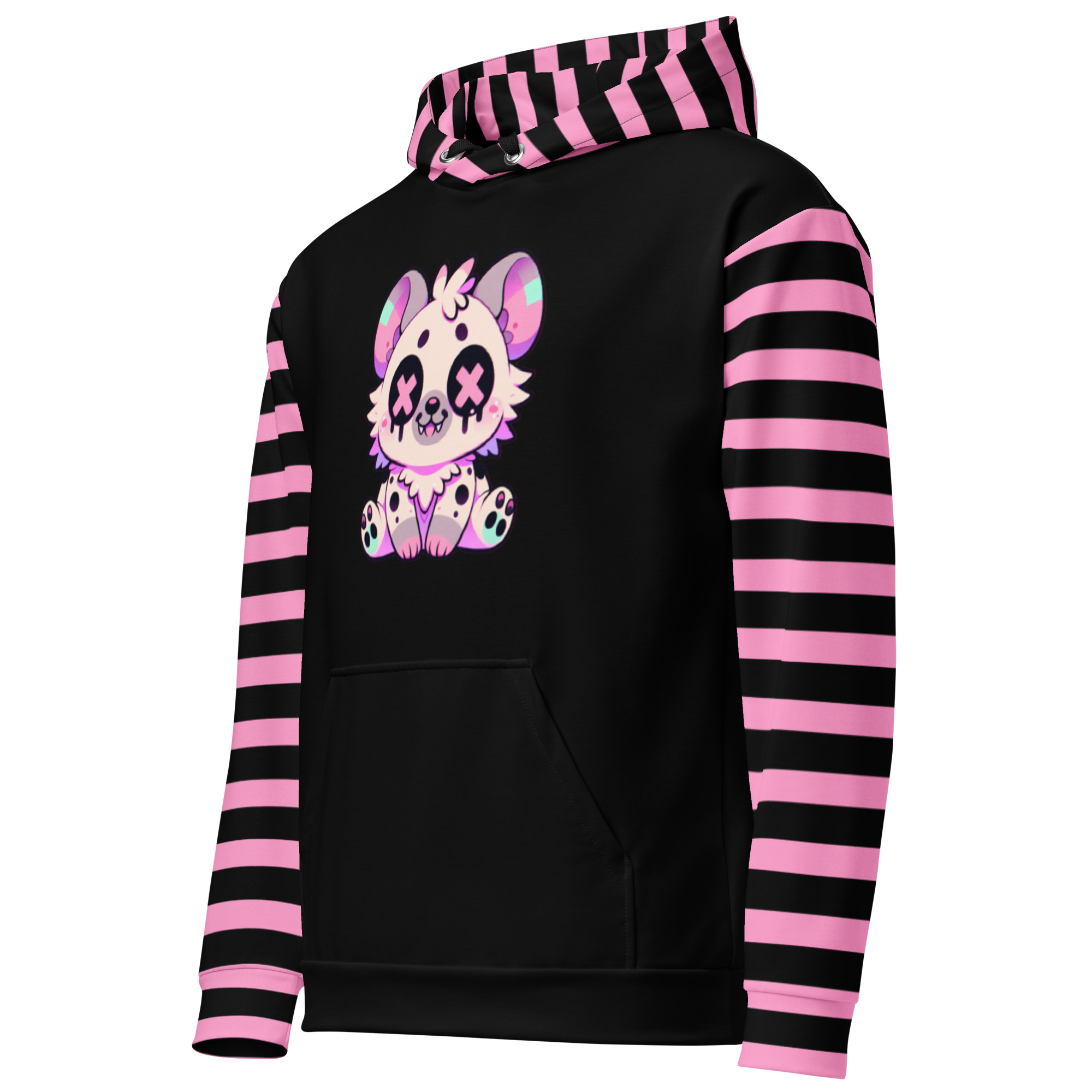 Cute Kawaii Hyena Graphic Hoodie