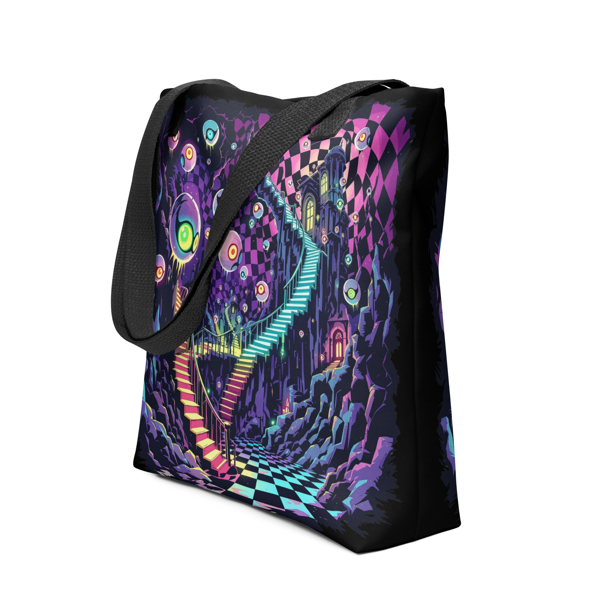 Psychedelic Art Tote Bag