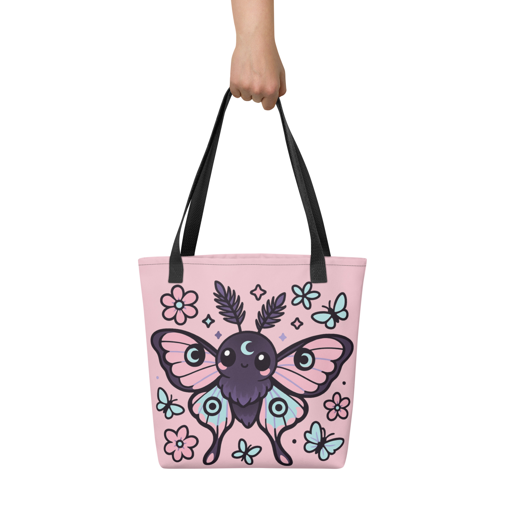 Cute Moth Tote Bag
