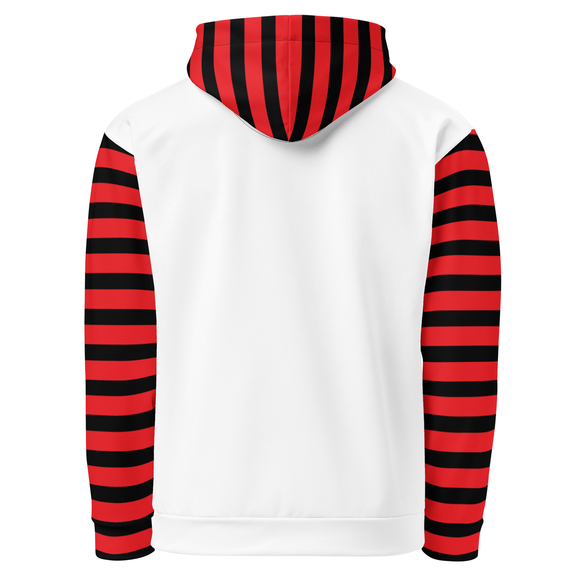 Artistic Striped Hoodie