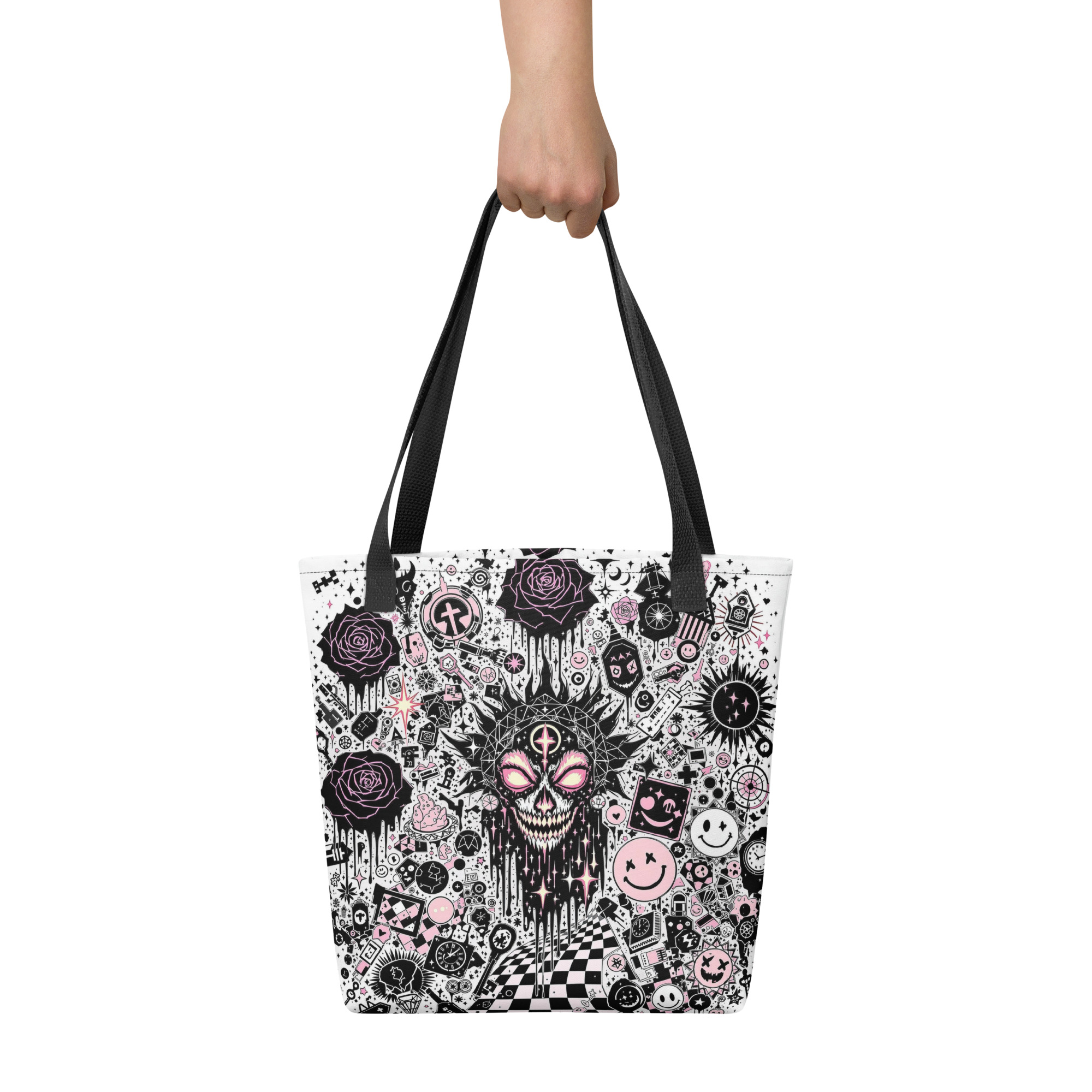 Gothic Art Pattern Tote Bag
