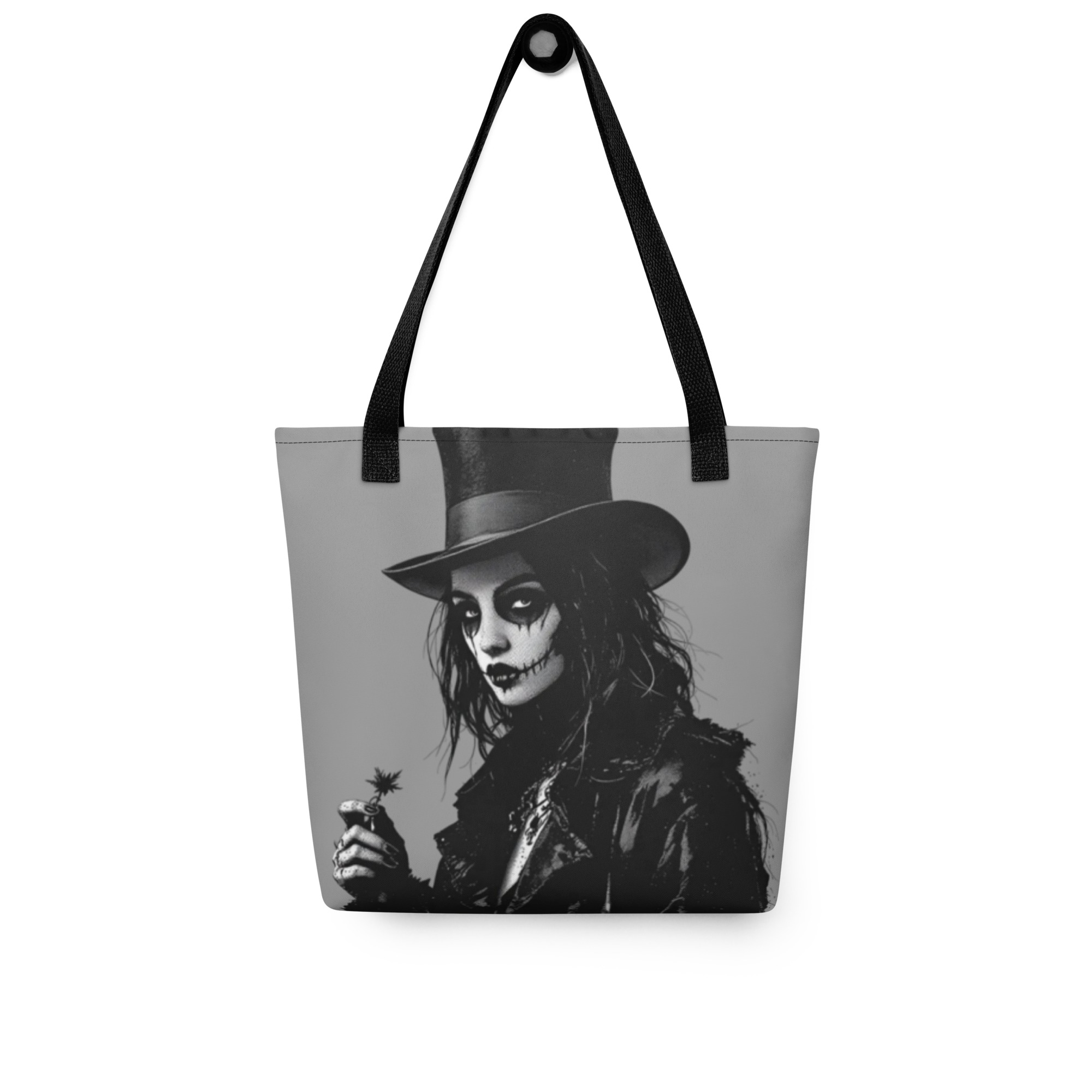 Gothic Girl Art Tote Bag